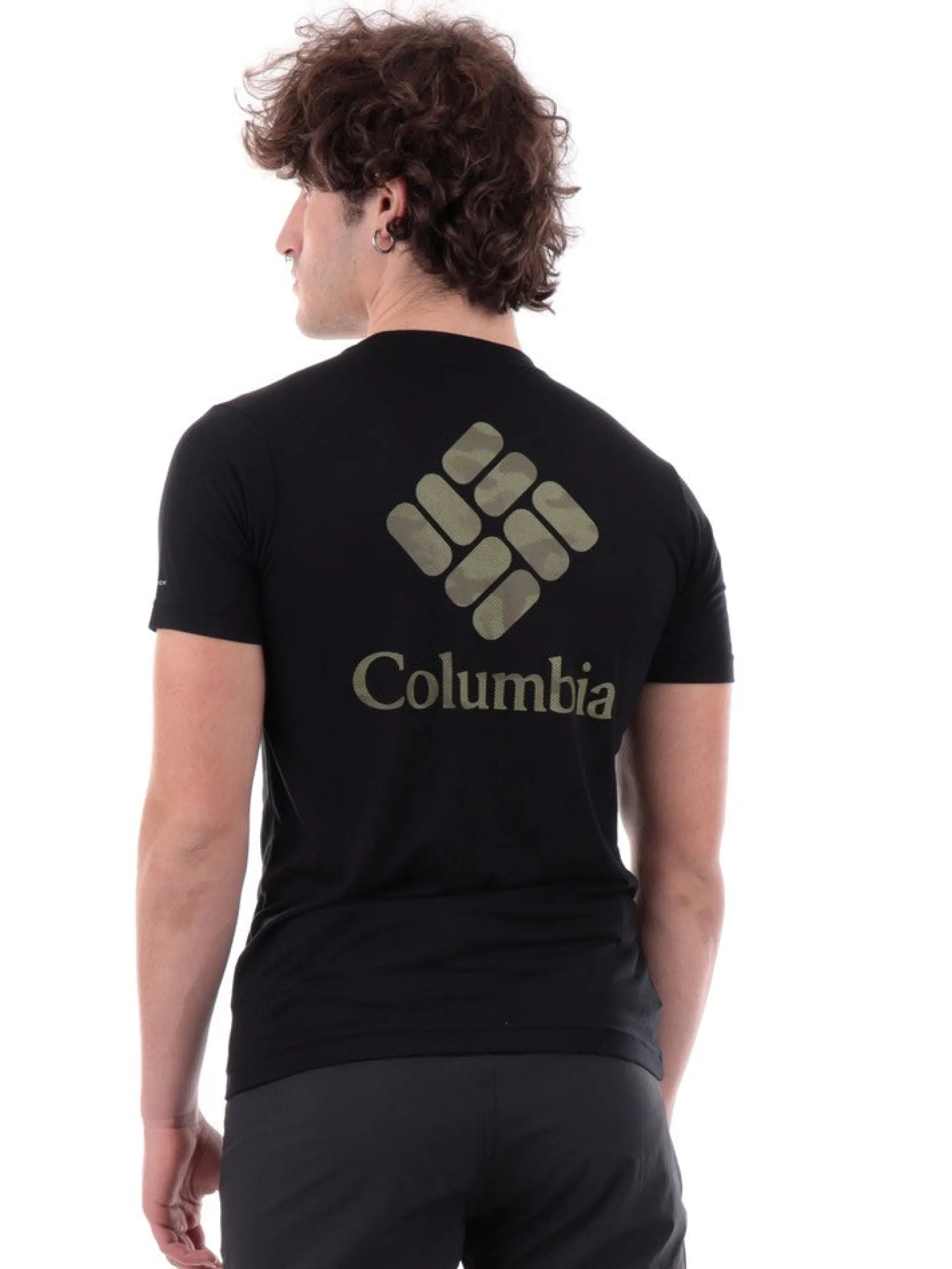 COLUMBIA T-Shirt*T-shirt Maxtrail Nera da Uomo EO0293