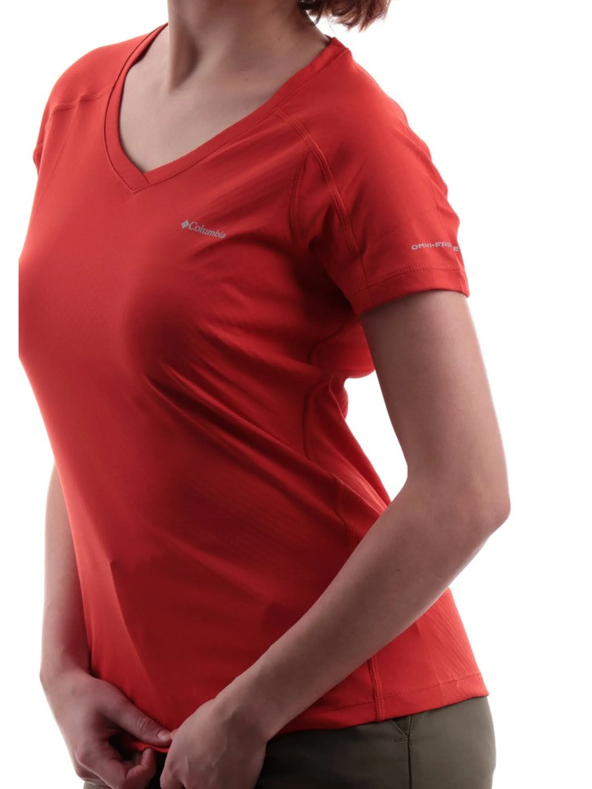 COLUMBIA T-Shirt*T-Shirt Rossa da Donna Zero Rules AL6914