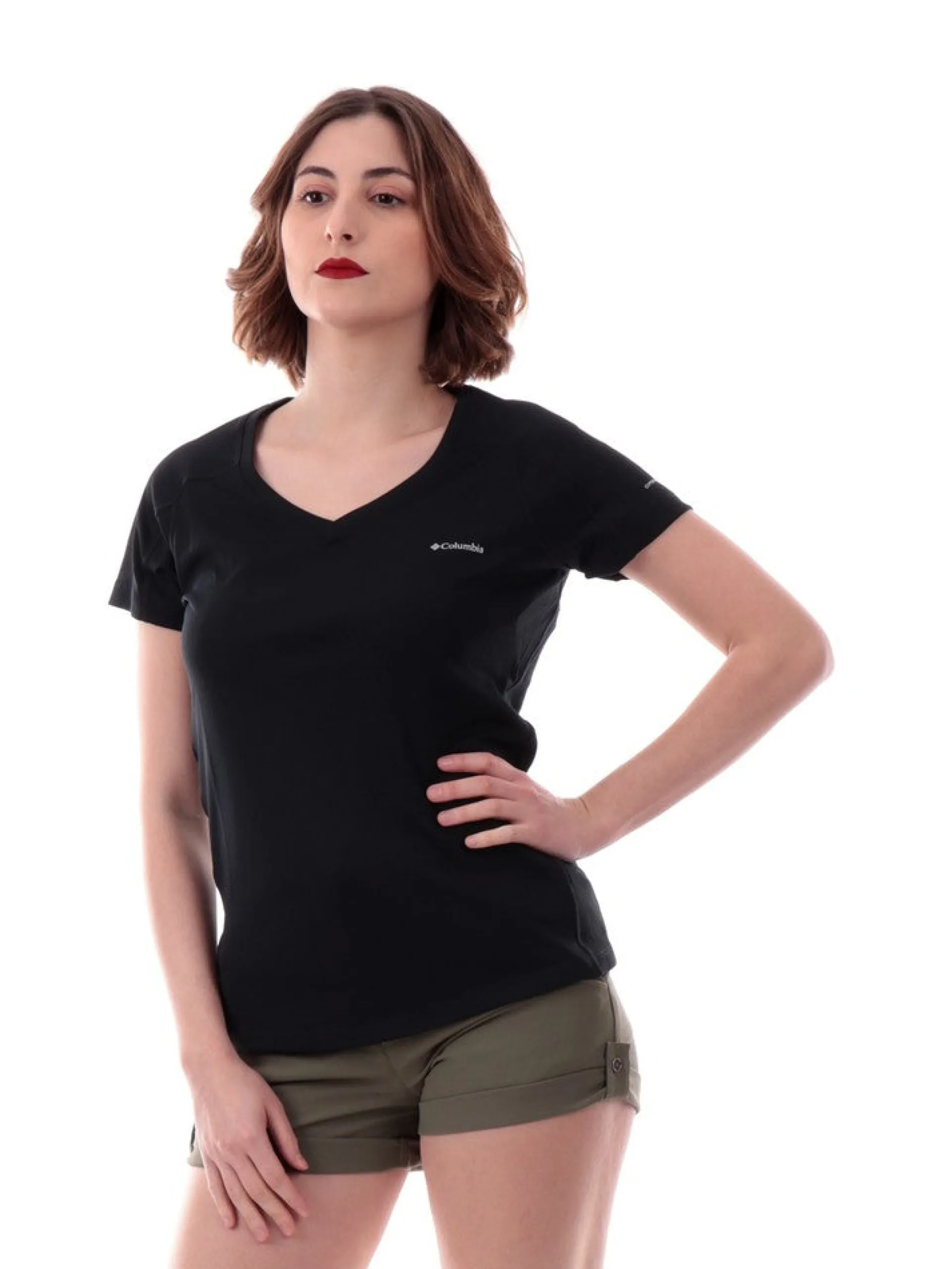 COLUMBIA T-Shirt*T-Shirt Zero Rules Nera da Donna AL6914