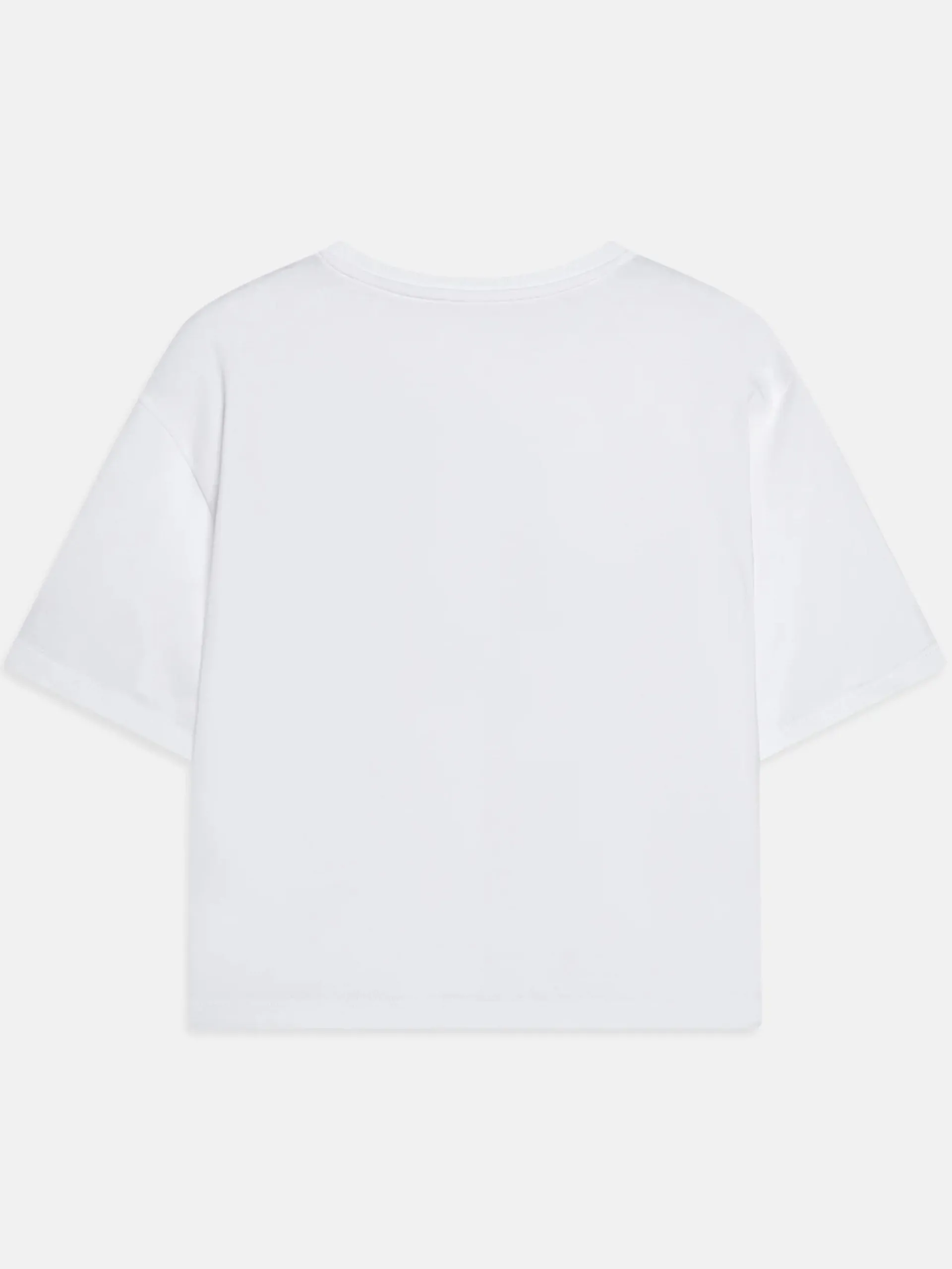PUMA T-Shirt*T-Shirt crop bianca da bambina a tinta unita 845346