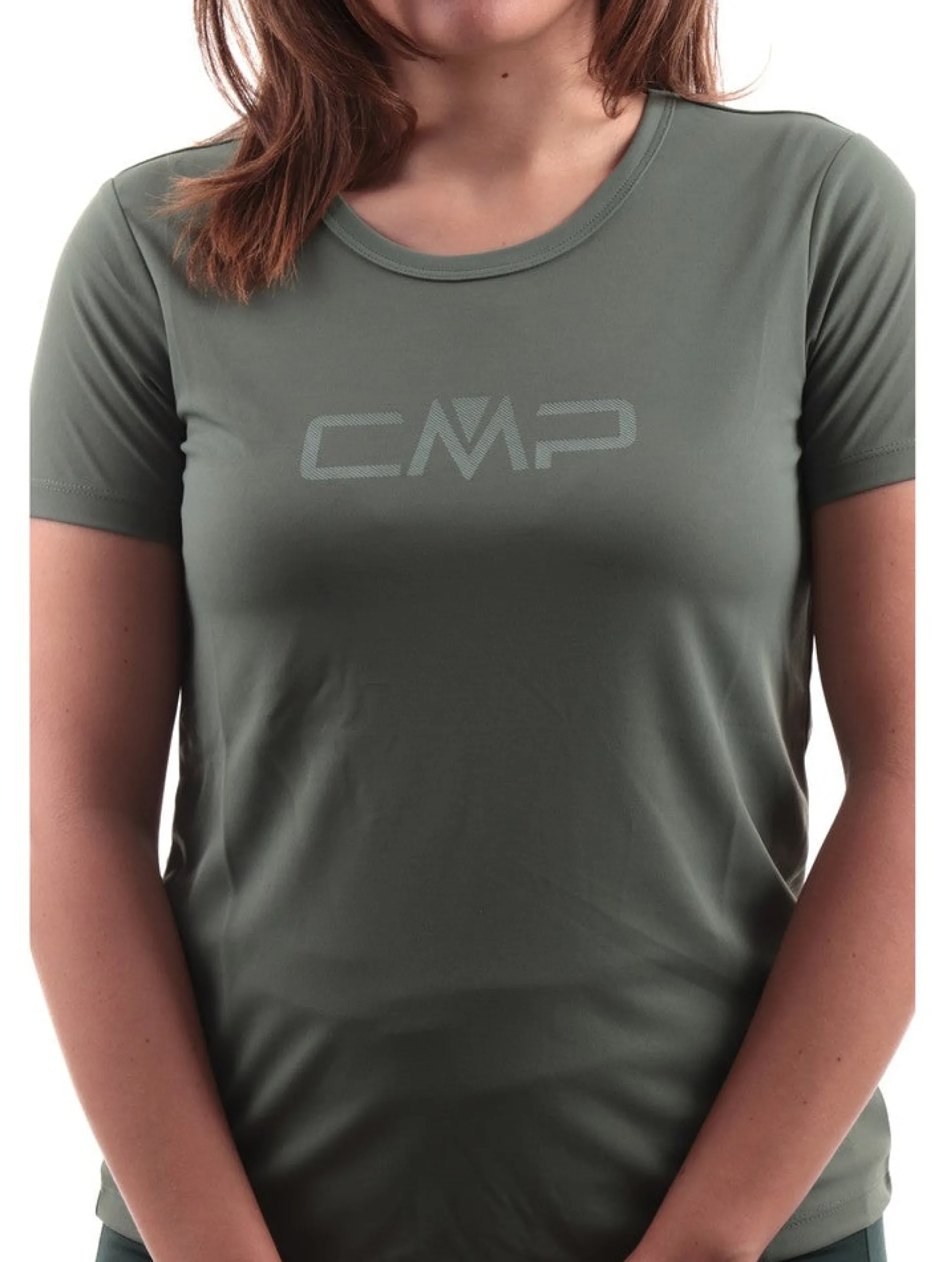 CMP T-Shirt*T-Shirt da trekking verde da donna 39T5676P