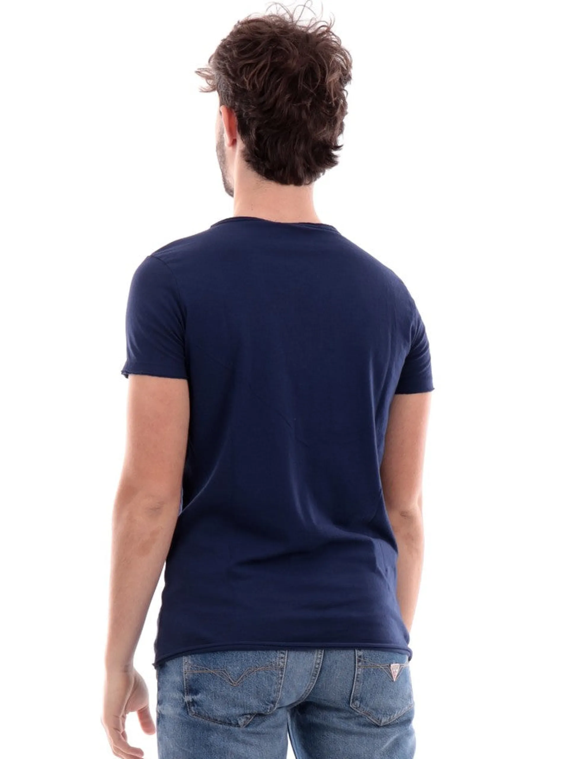 FIFTY FOUR T-Shirt*T-shirt blu da uomo FLUSHT396