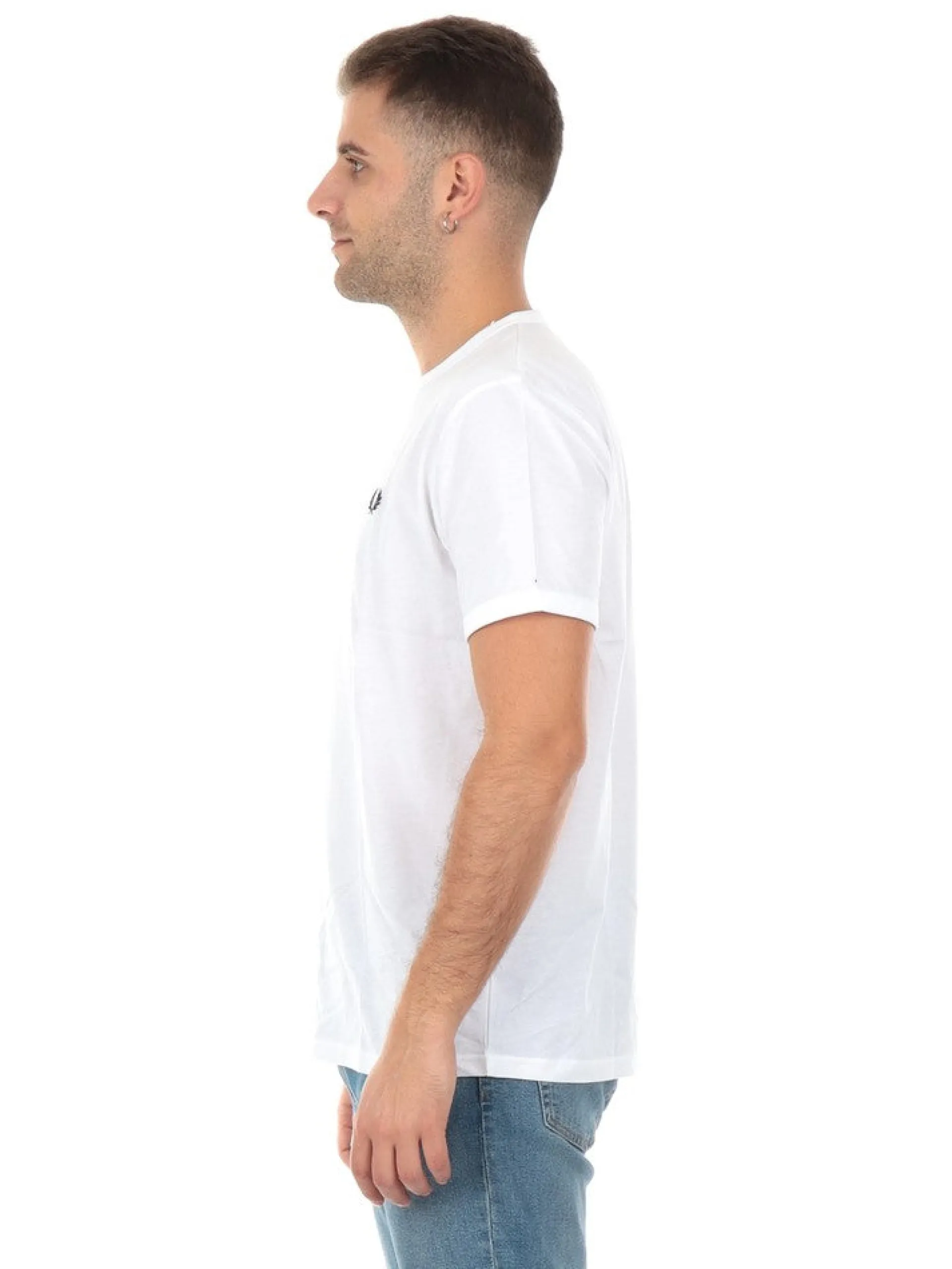 FRED PERRY T-Shirt*T-shirt bianca da uomo M3519
