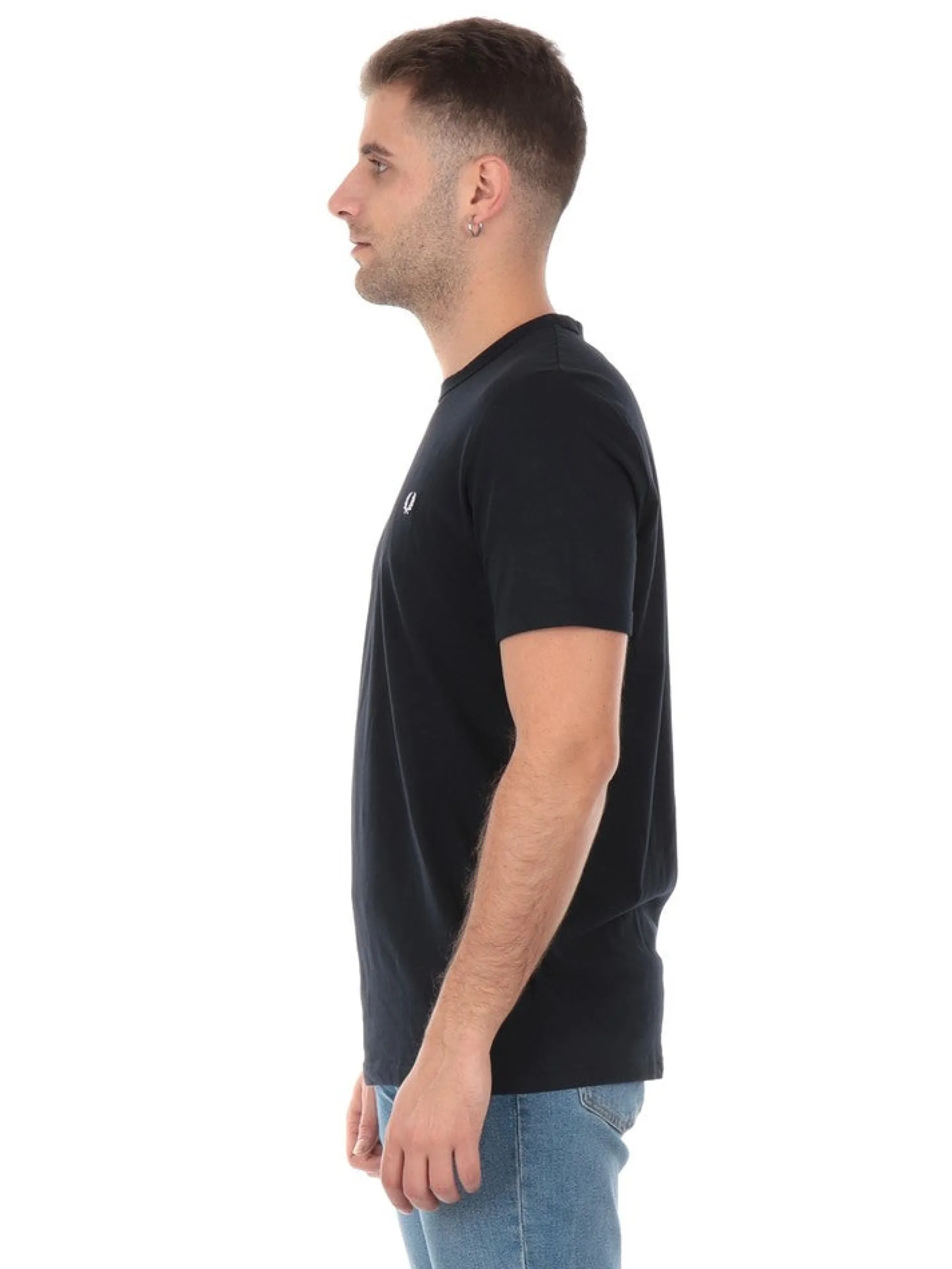 FRED PERRY T-Shirt*T-shirt blu navy da uomo M3519