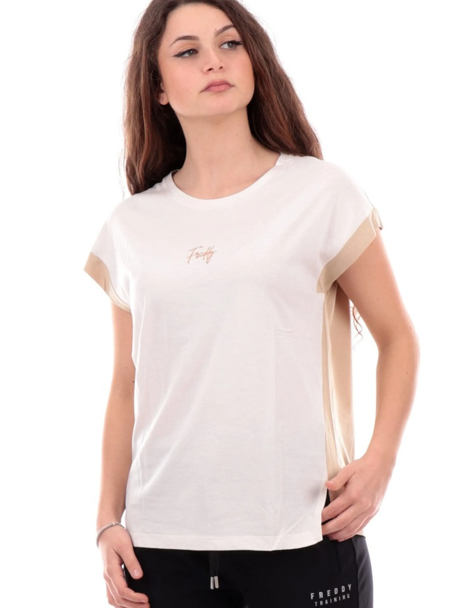 FREDDY T-Shirt*T-shirt beige da donna S4WSLT4