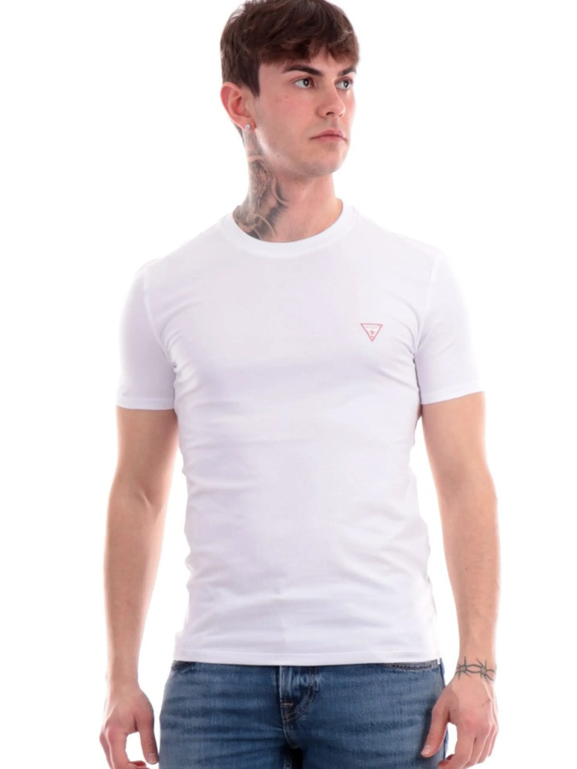 GUESS T-Shirt*T-shirt bianca da uomo M2YI24J1314