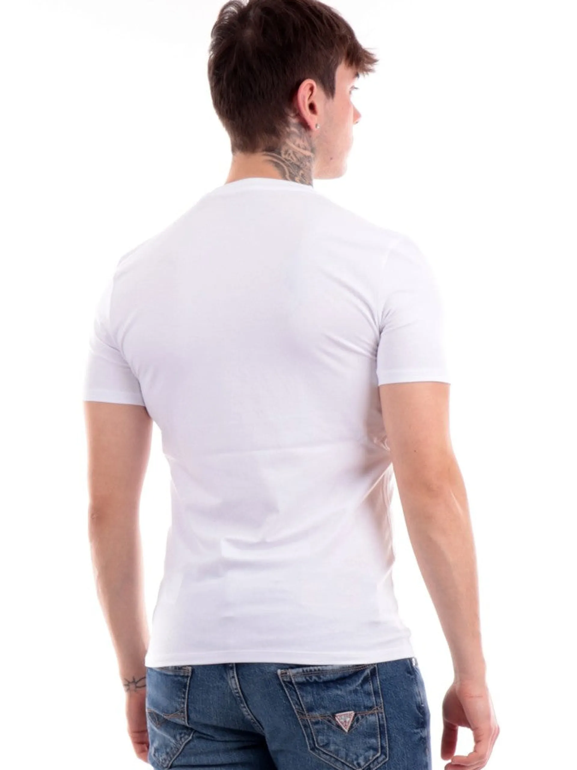 GUESS T-Shirt*T-shirt bianca da uomo M2YI24J1314