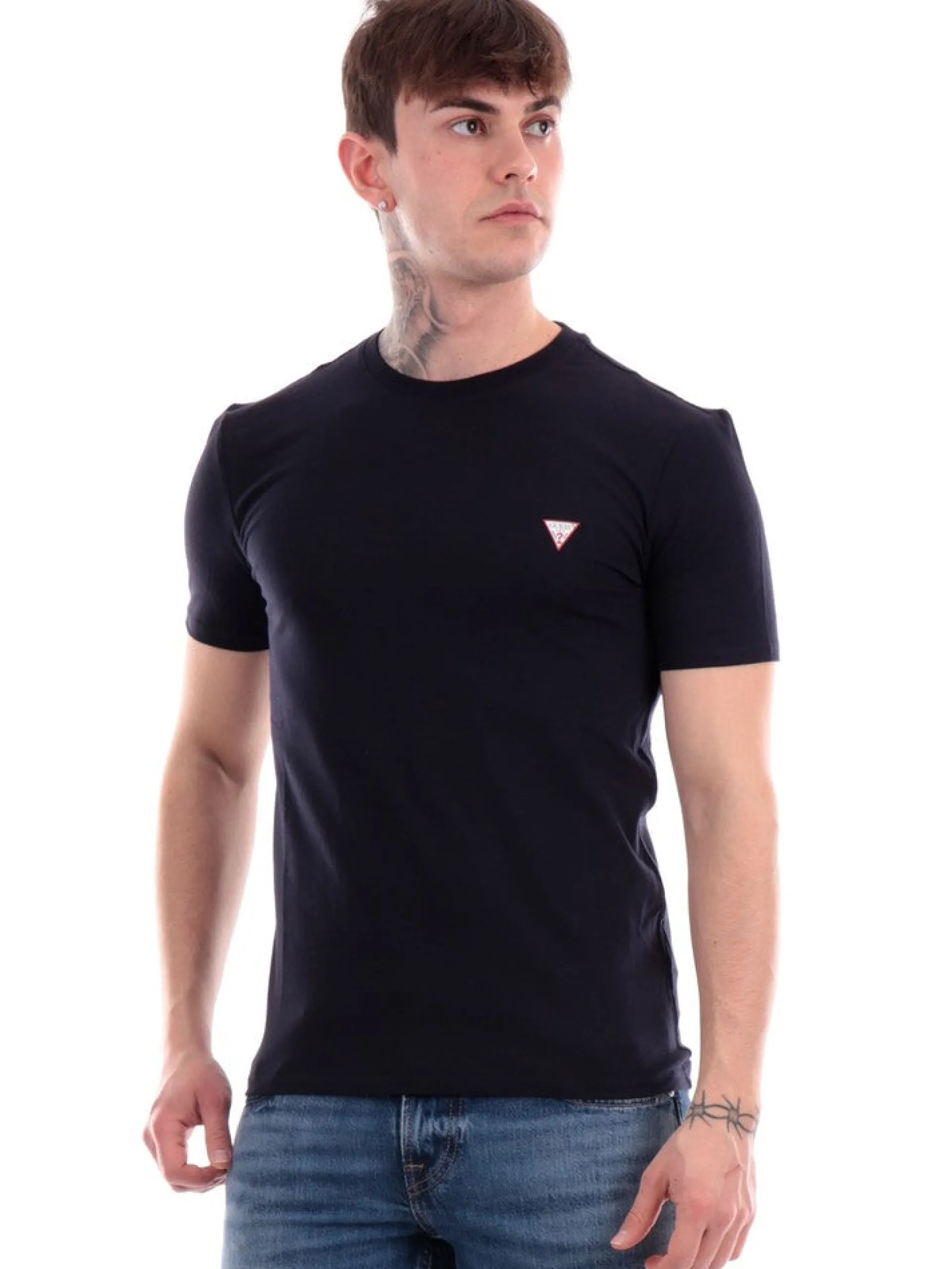 GUESS T-Shirt*T-shirt blu da uomo M2YI24J1314