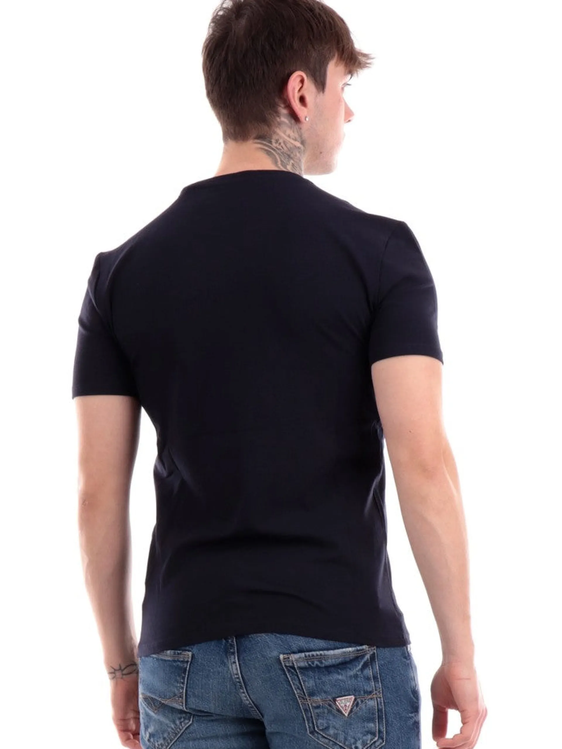 GUESS T-Shirt*T-shirt blu da uomo M2YI24J1314