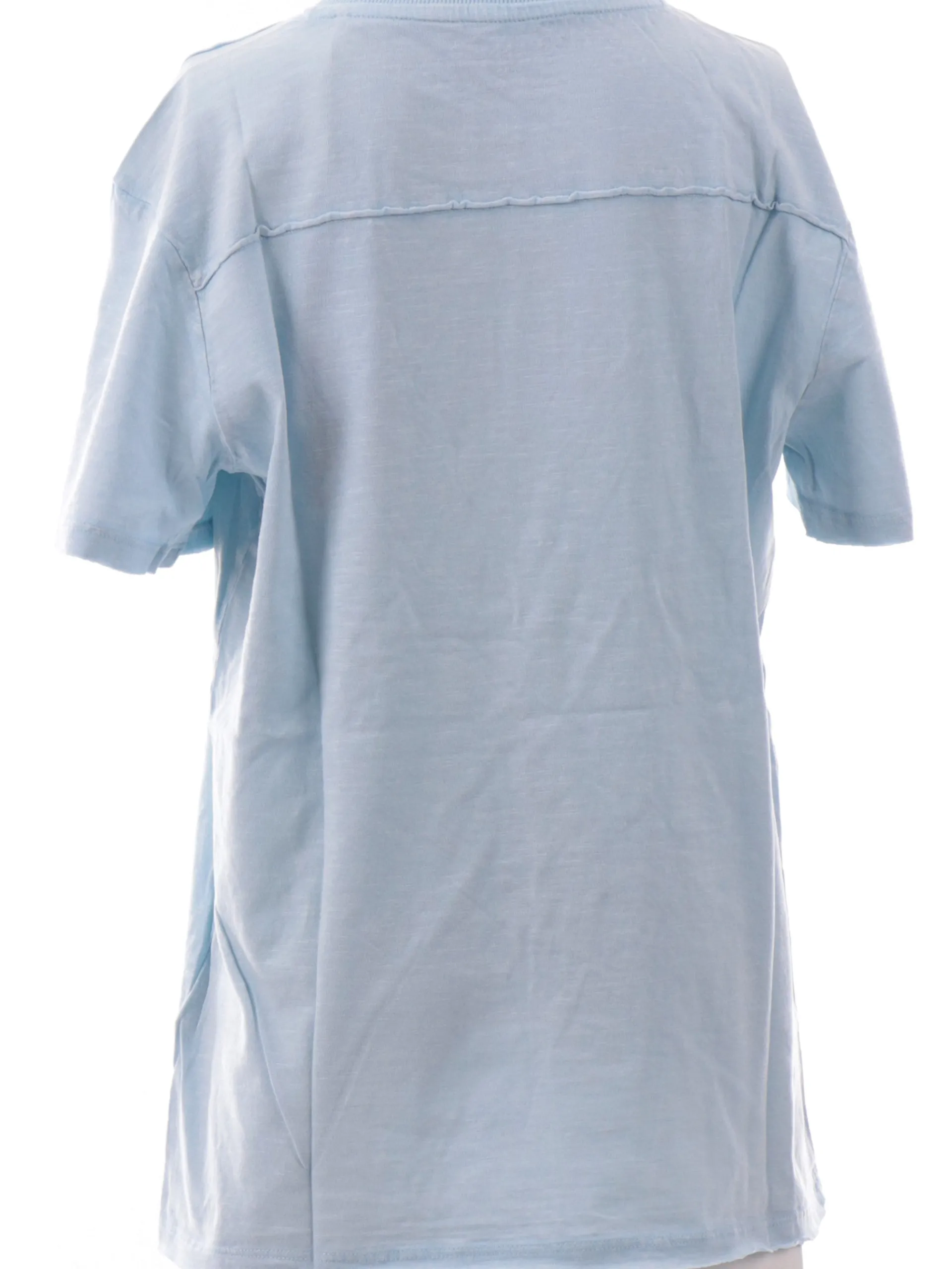 GUESS T-Shirt*T-shirt celeste da bambino maxi ricamo L5GI02K6XN4