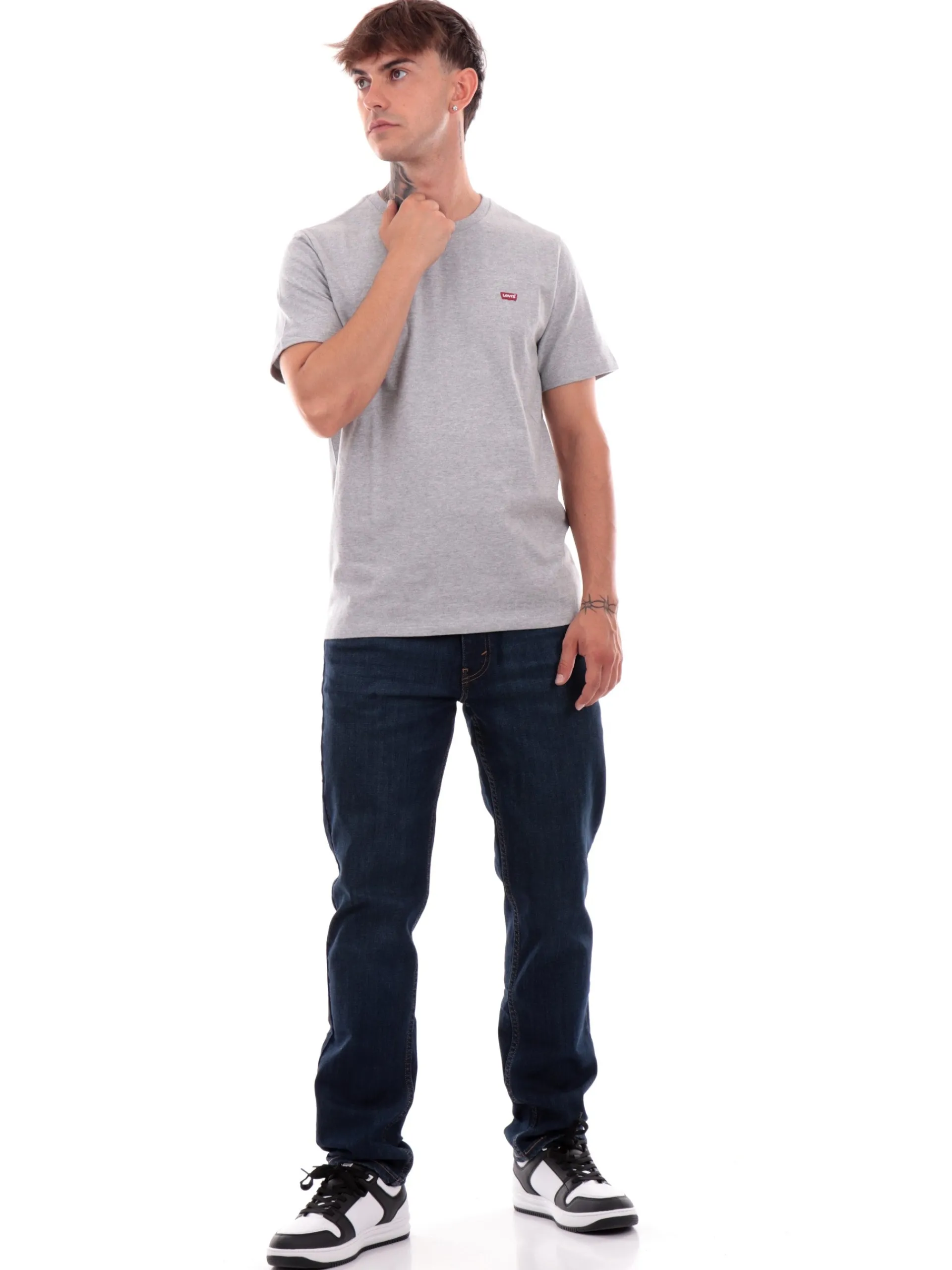LEVIS T-Shirt*T-shirt Levi's grigia da uomo Original 566050