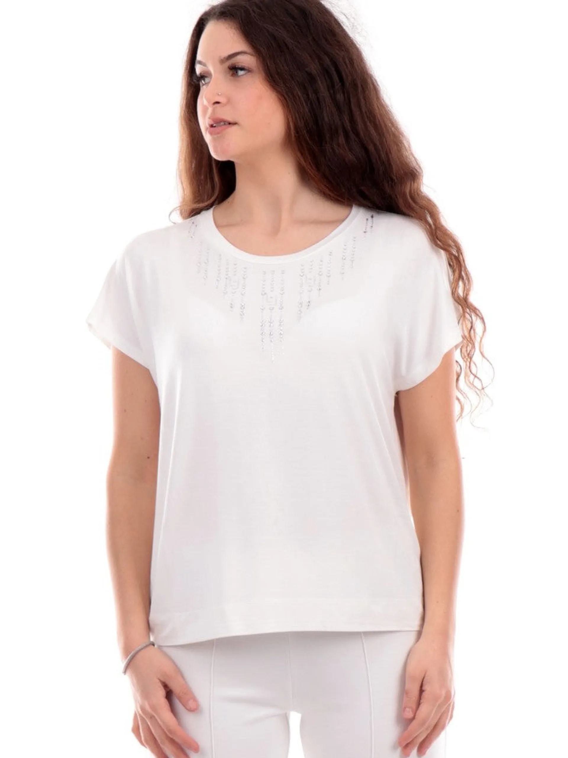 LIU JO SPORT T-Shirt*T-shirt Liu Jo bianca da donna TA4194JS360