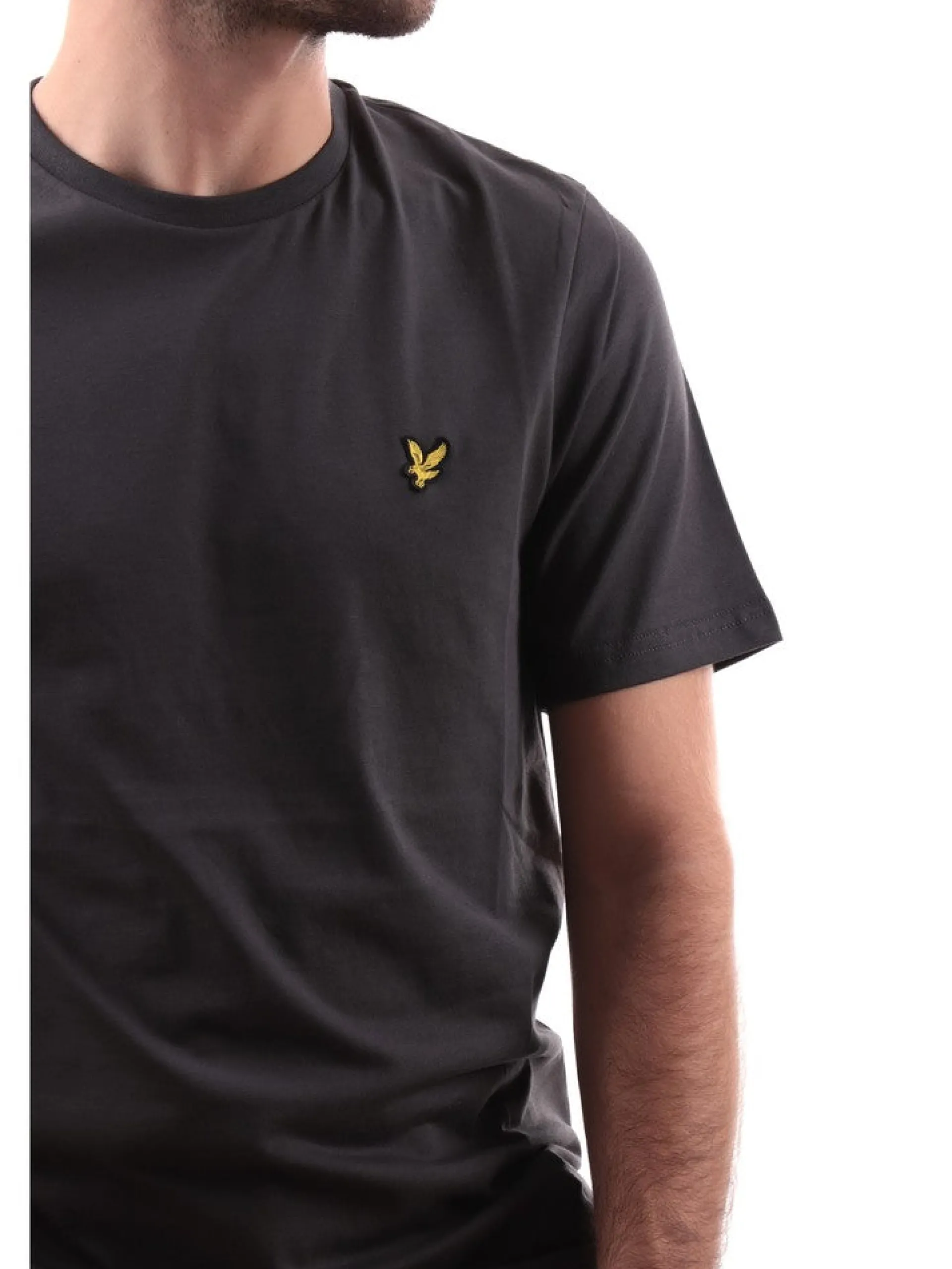 LYLE & SCOTT T-Shirt*T-shirt Lyle Scott grigia da uomo Plain TS400VOG