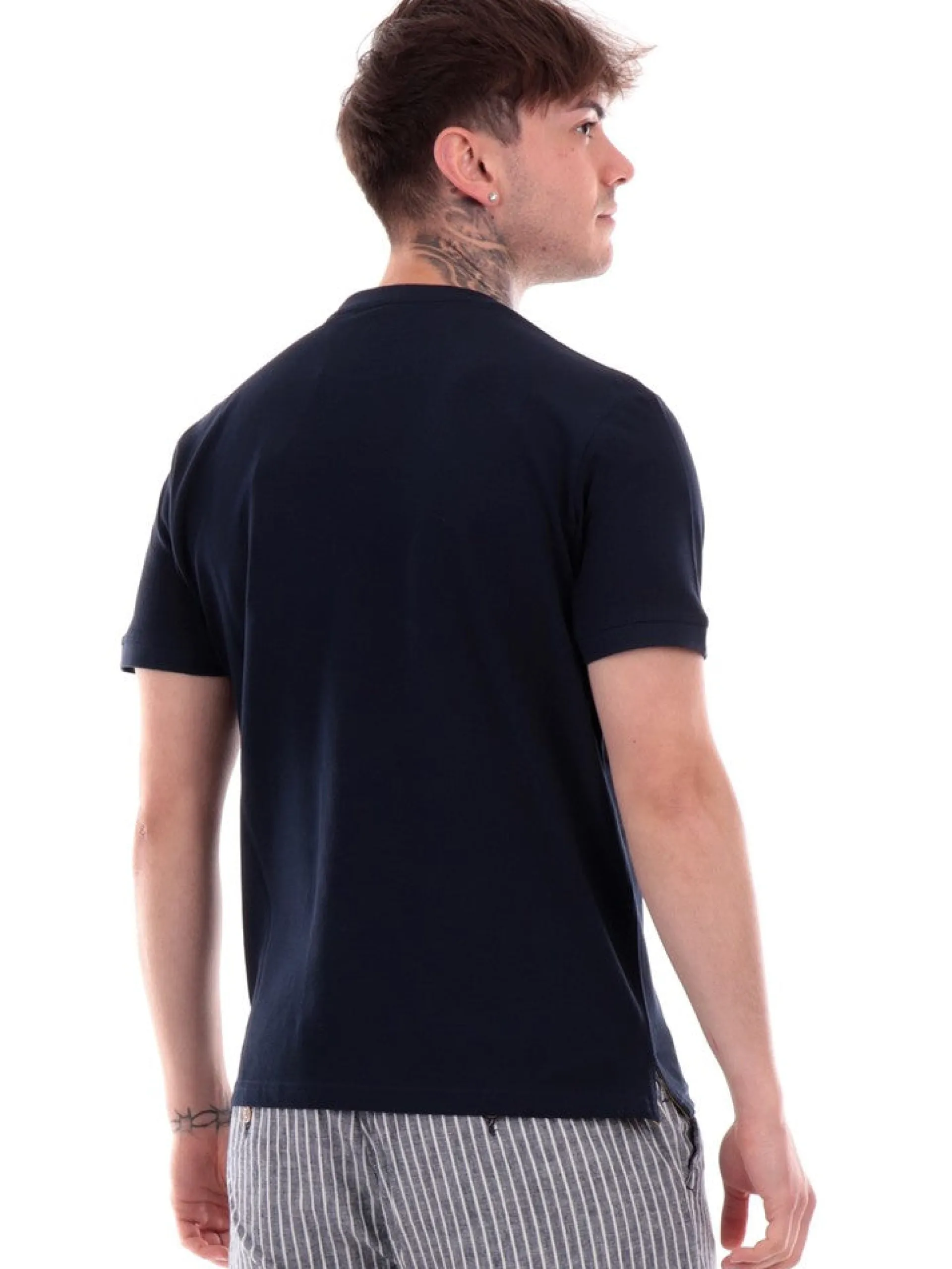 MARKUP T-Shirt*T-shirt blu da uomo Piquet MK11004