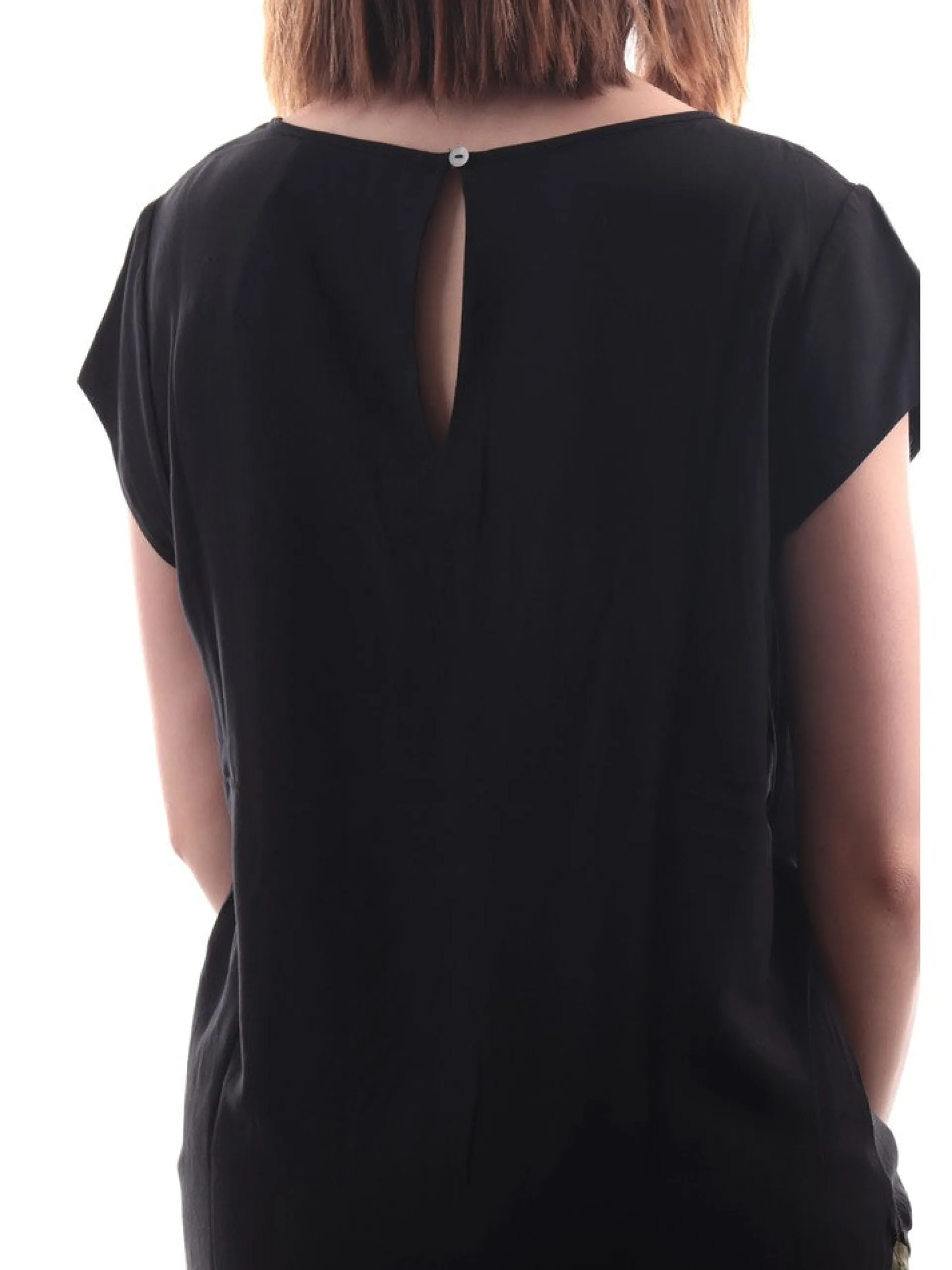 ONLY Maglie*T-shirt nera da donna 15222173