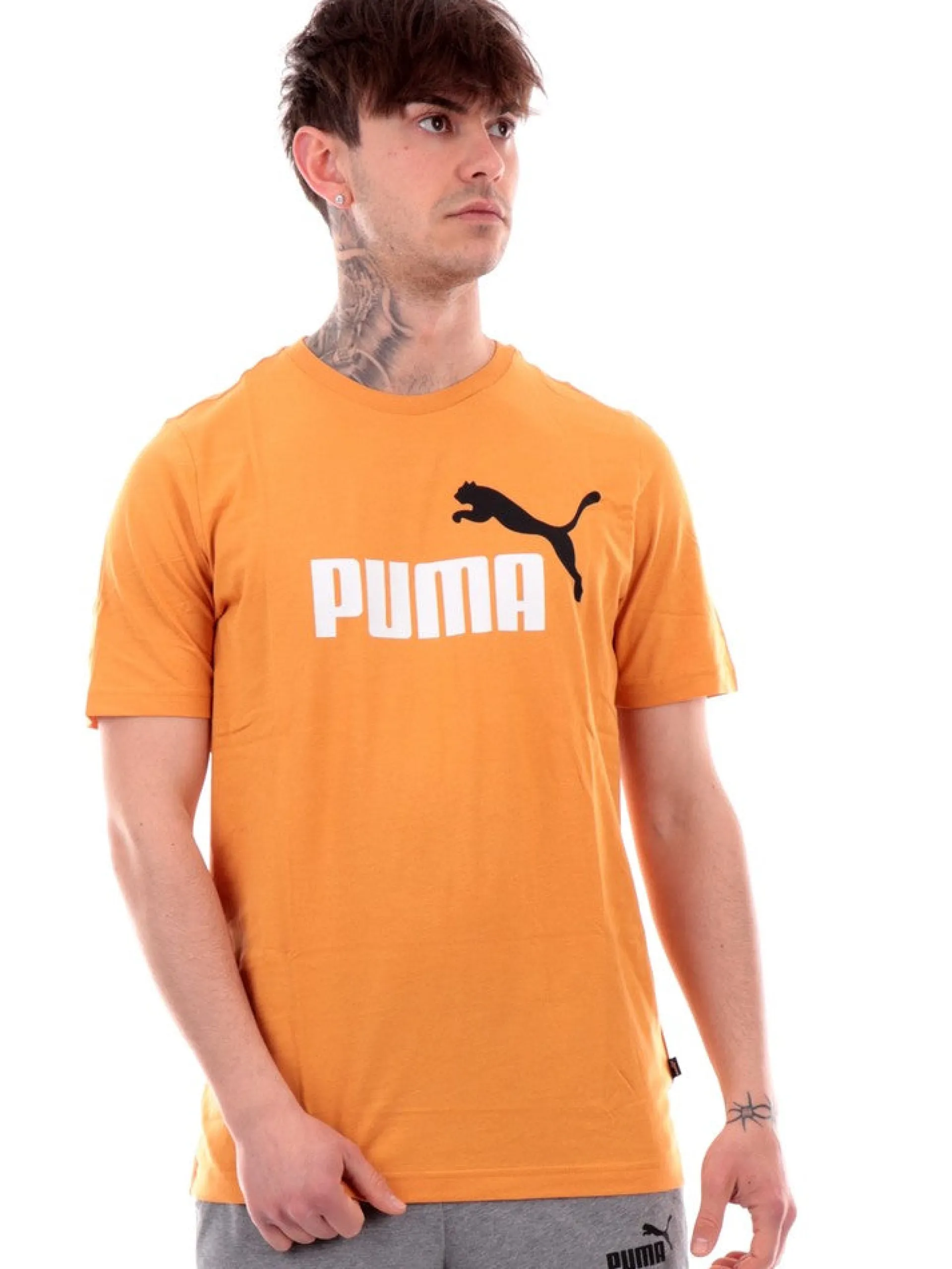 PUMA T-Shirt*T-Shirt arancione da uomo 586759