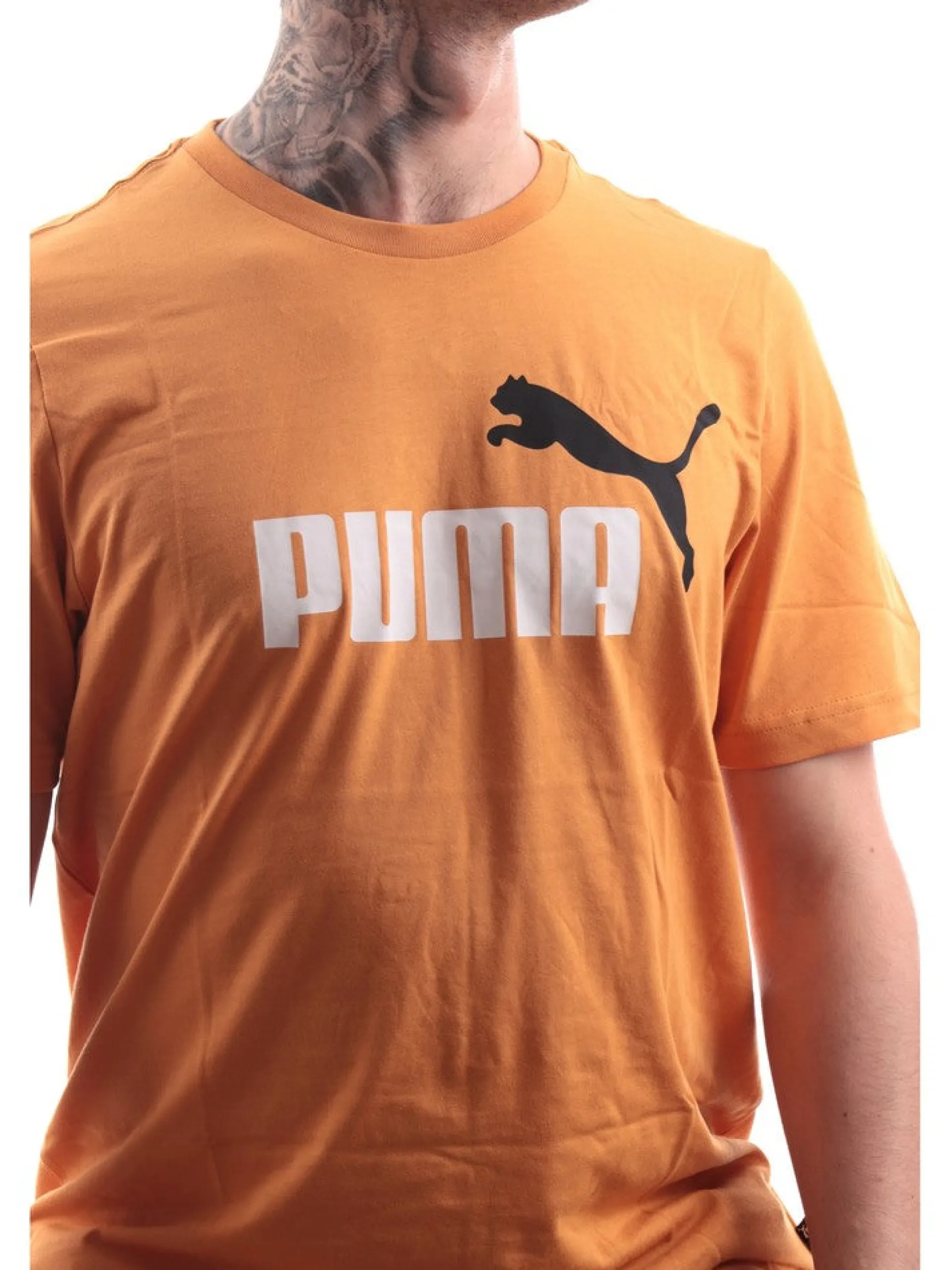 PUMA T-Shirt*T-Shirt arancione da uomo 586759