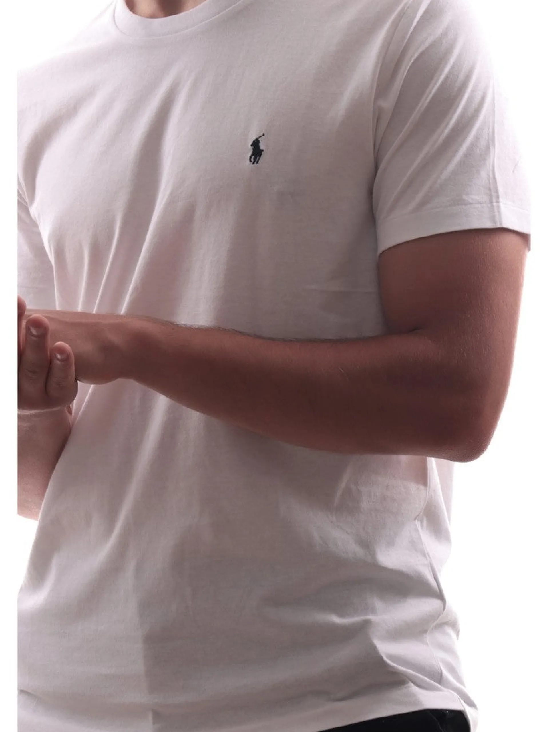 RALPH LAUREN T-Shirt*T-shirt bianca da uomo 714844756