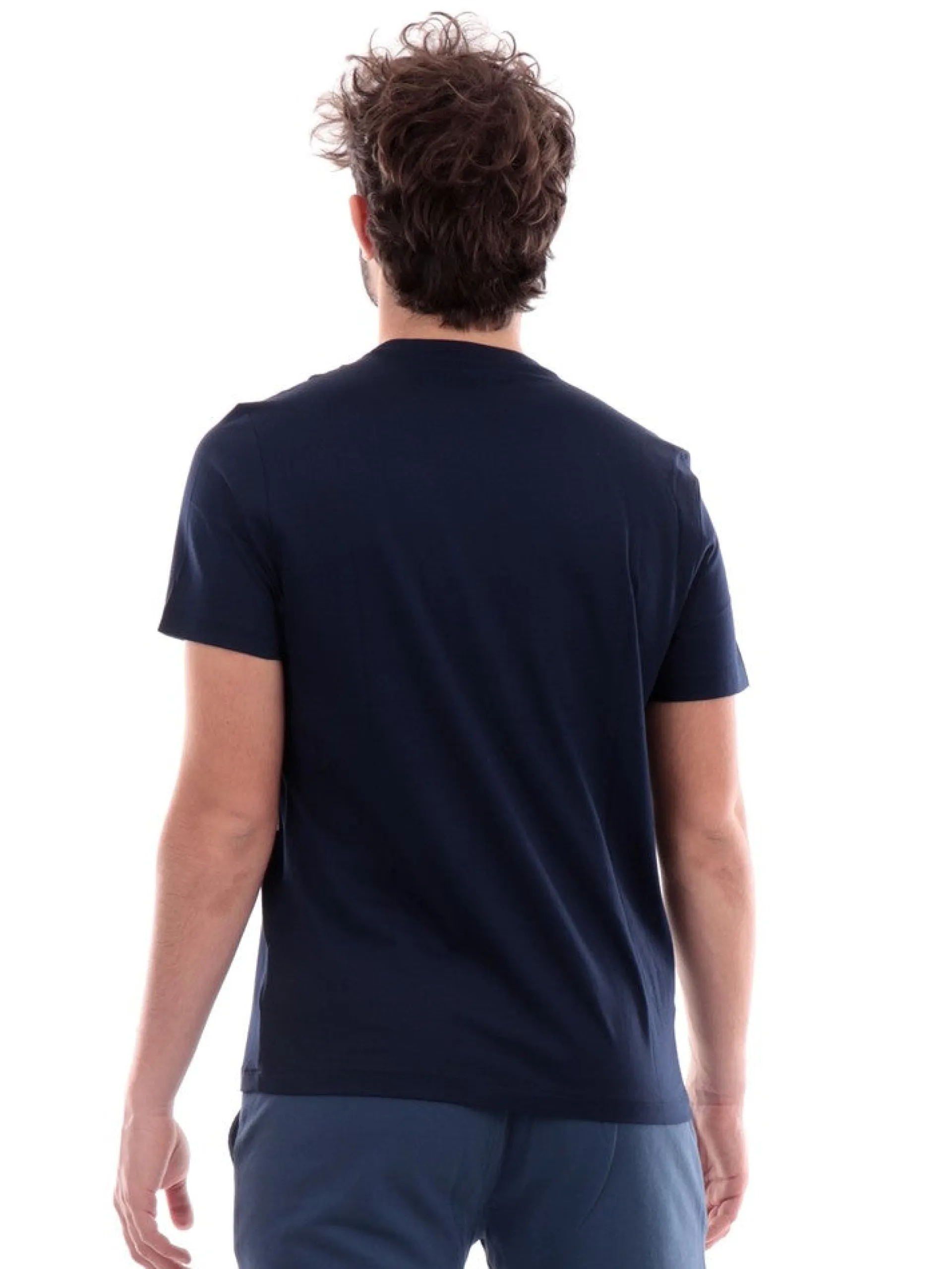 RALPH LAUREN T-Shirt*T-shirt blu da uomo con grafica 714899613