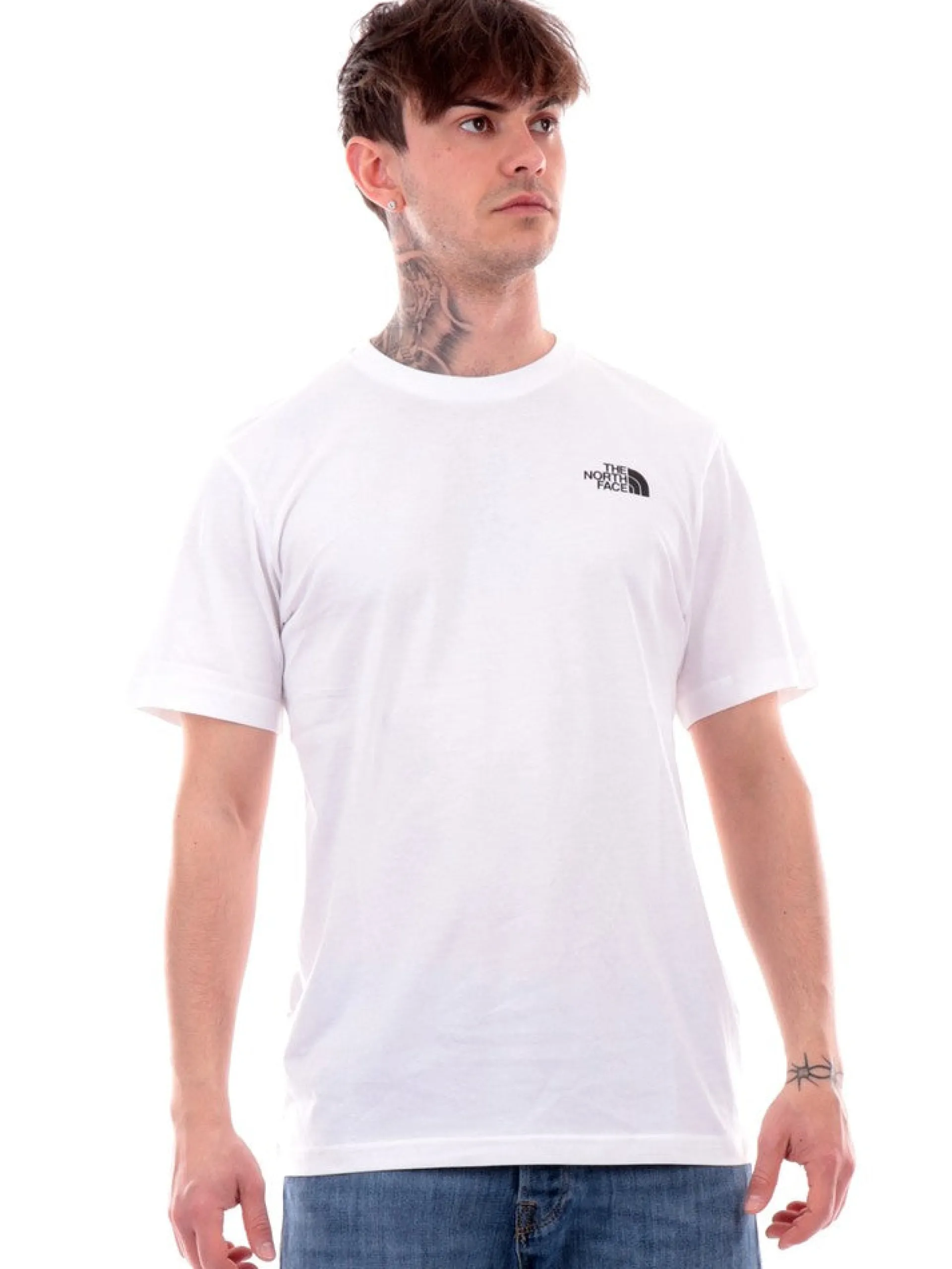 THE NORTH FACE T-Shirt*T-shirt bianca da uomo Redbox NF0A87NP