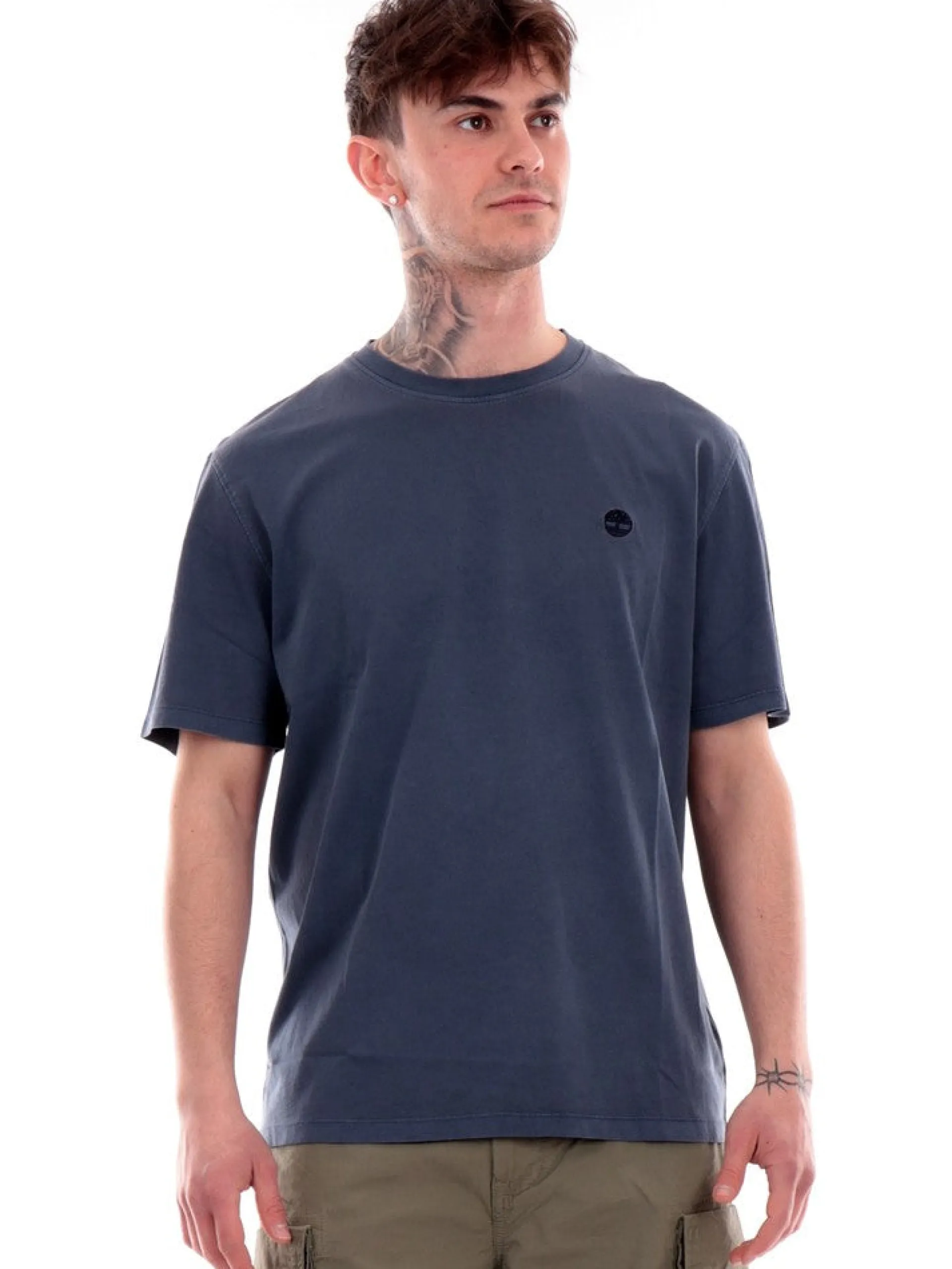 TIMBERLAND T-Shirt*T-shirt grigia da uomo Dunstan TB0A5YAY