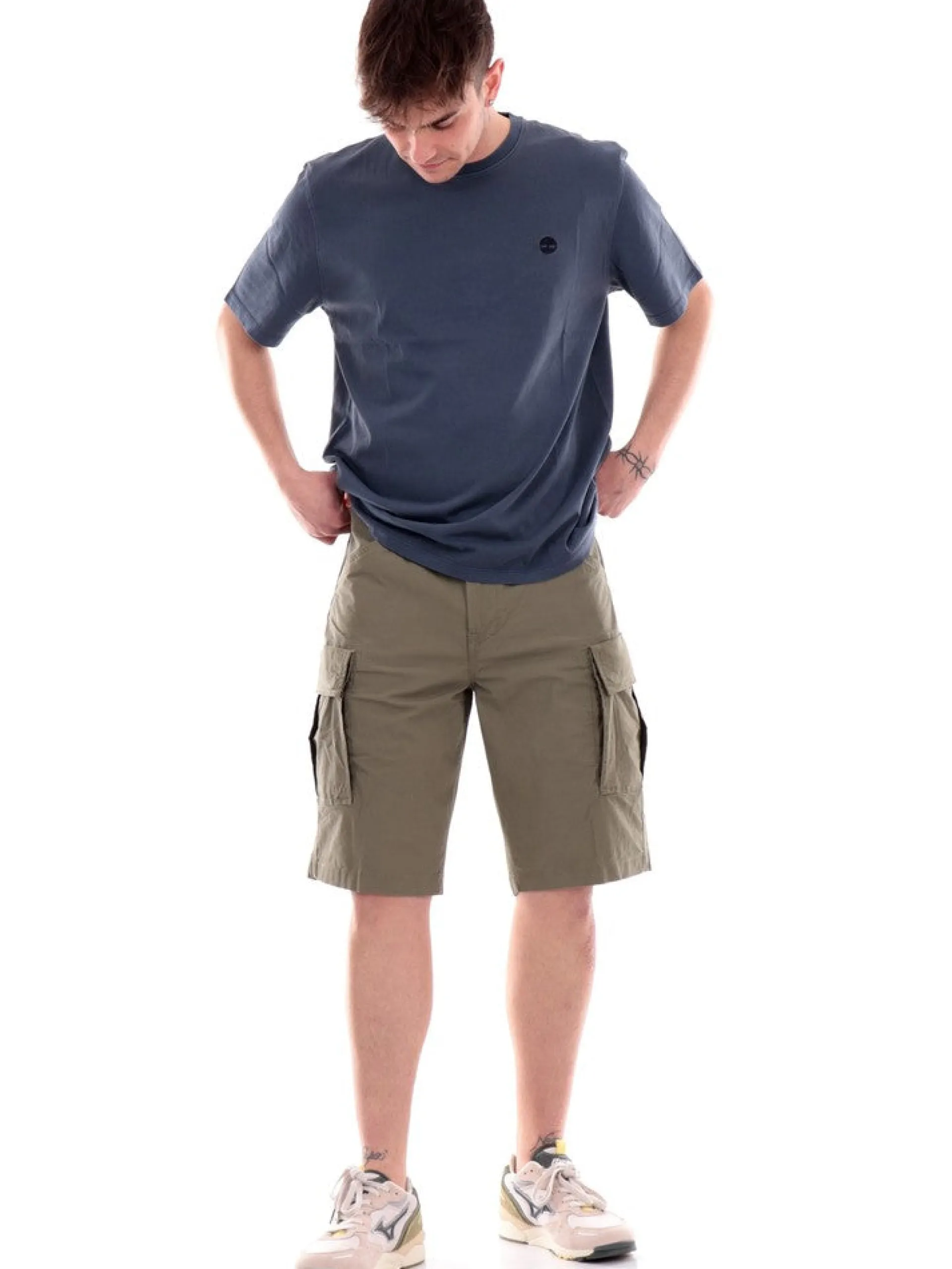 TIMBERLAND T-Shirt*T-shirt grigia da uomo Dunstan TB0A5YAY