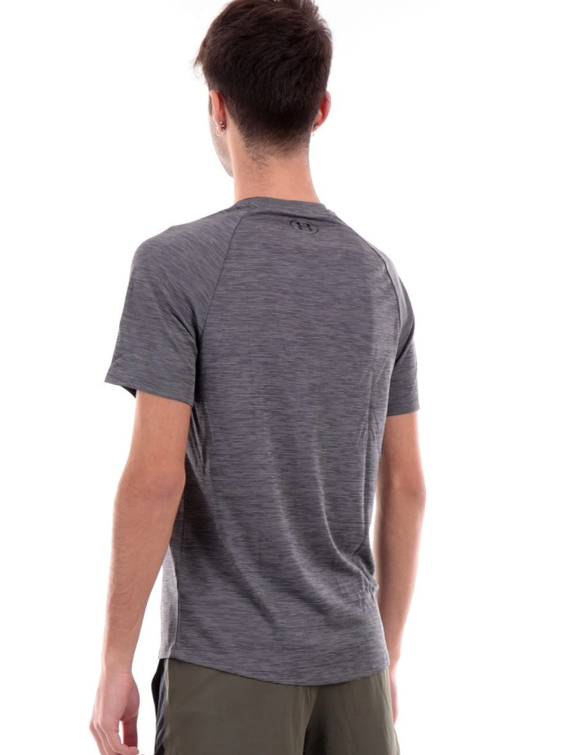 UNDER ARMOUR T-Shirt*T-shirt grigia da uomo Tech Textured 13827960