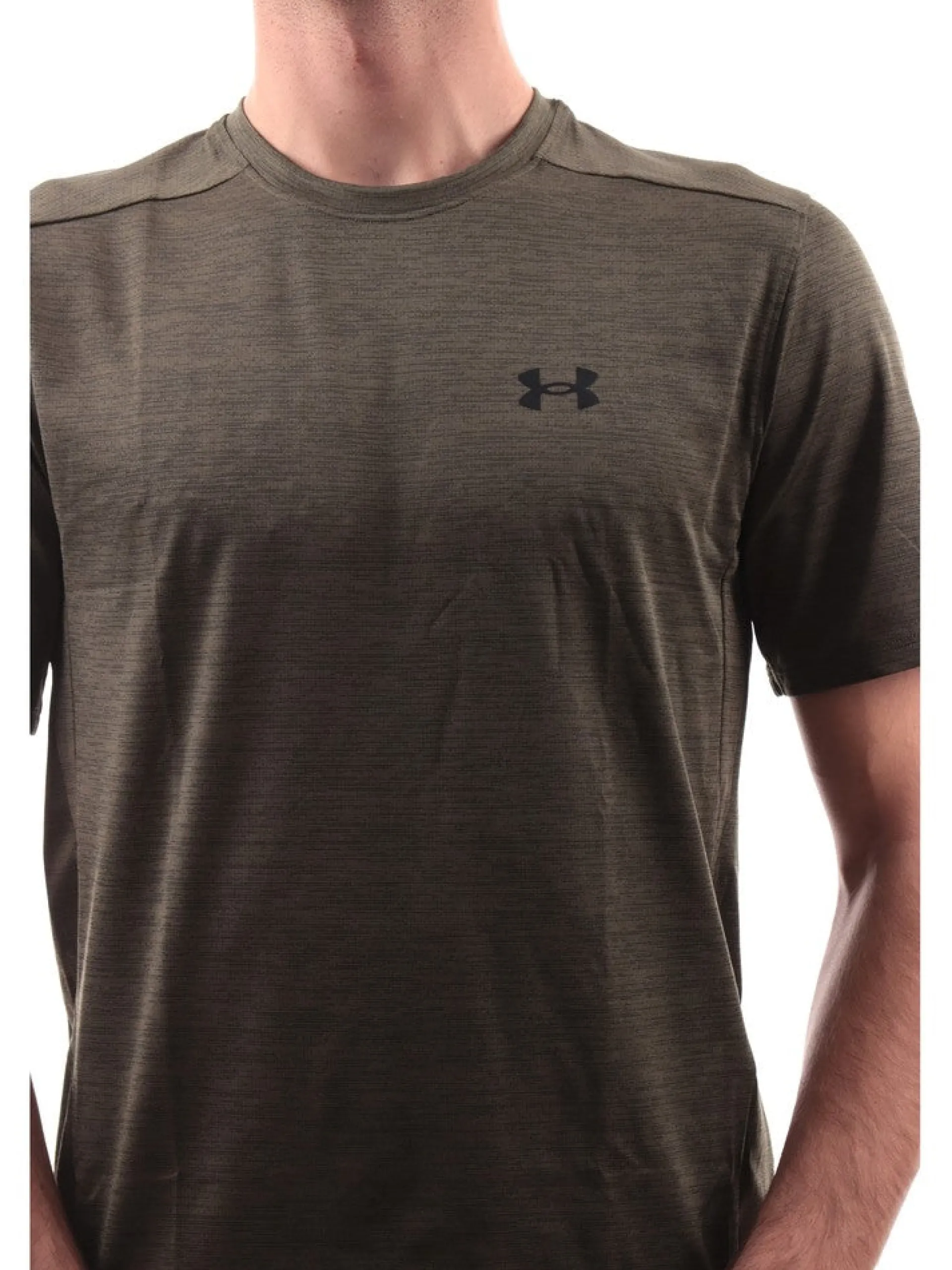 UNDER ARMOUR T-Shirt*T-Shirt verde da uomo Tech Vent 13767910