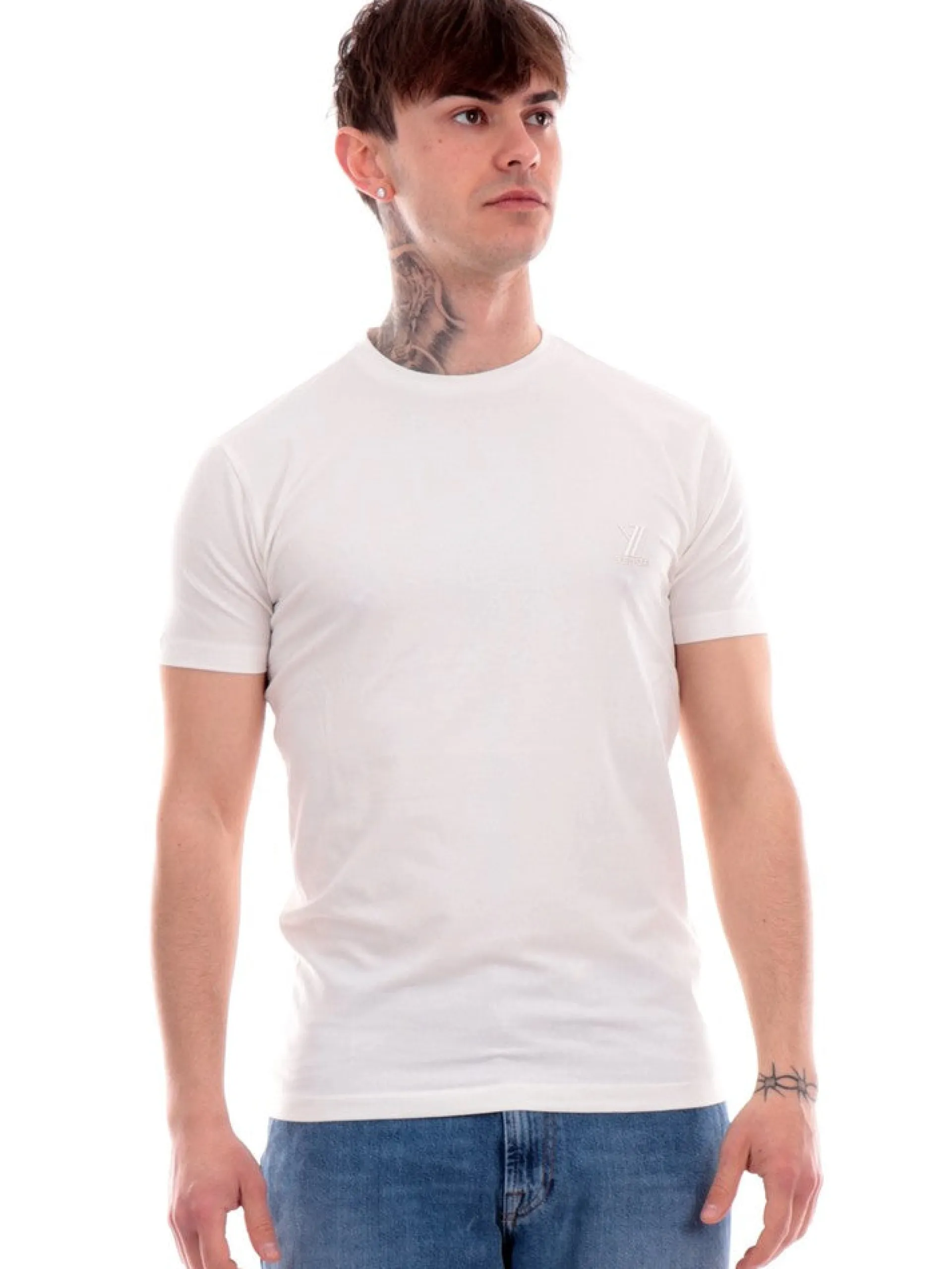 YES ZEE T-Shirt*T-Shirt bianca da uomo T778TA00