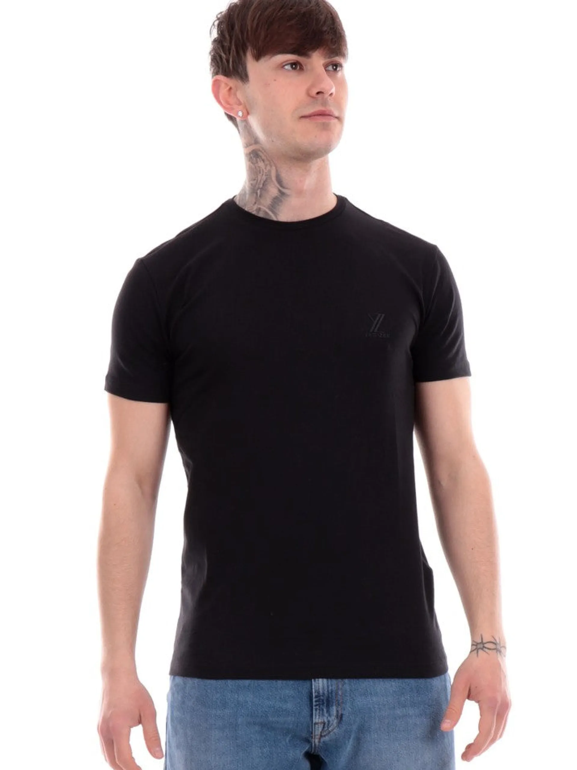 YES ZEE T-Shirt*T-shirt nera da uomo T778TA00