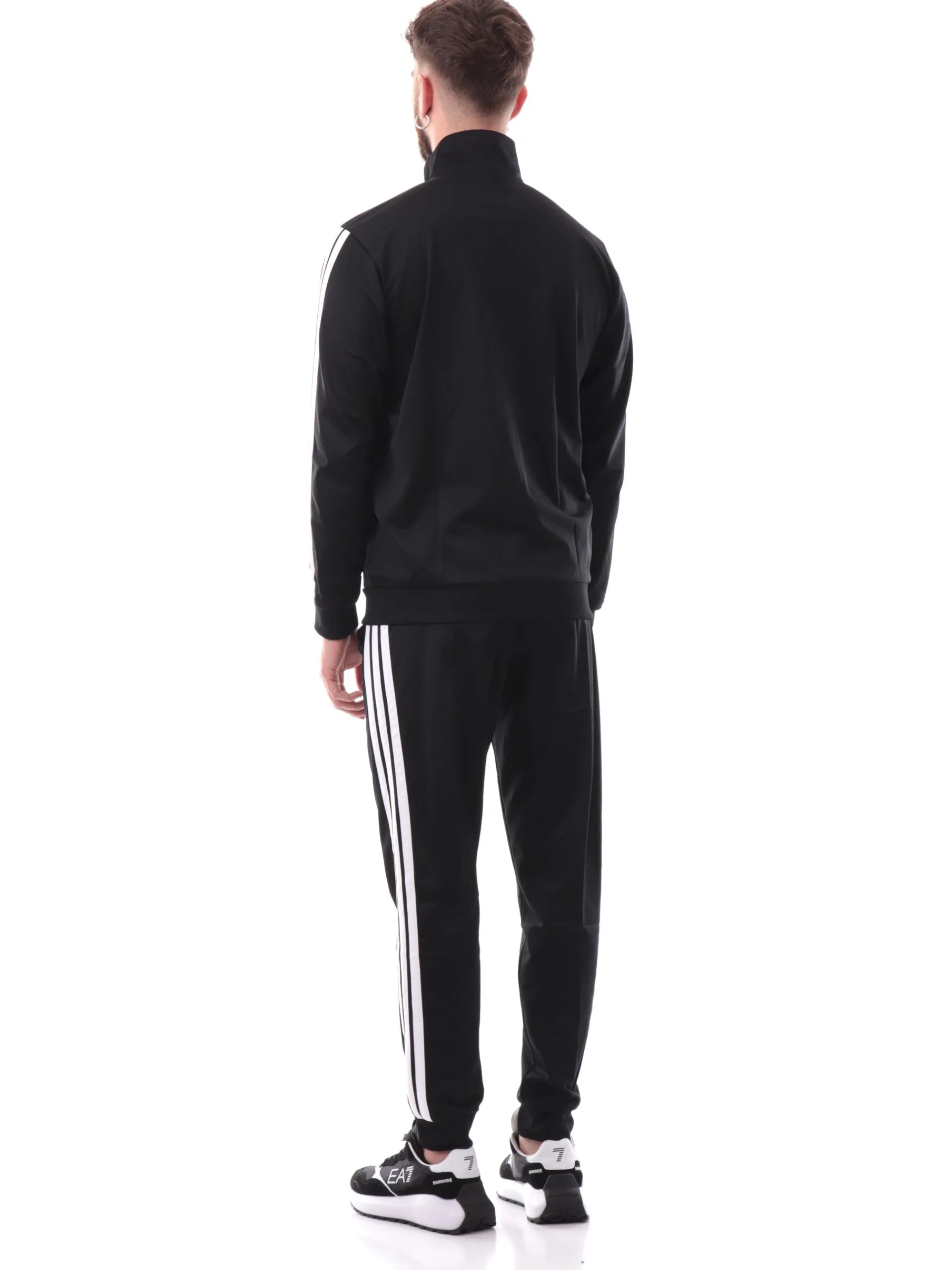 ADIDAS EQUIPMENT Tute*Tuta Adidas nera da uomo acetata full zip JI8858