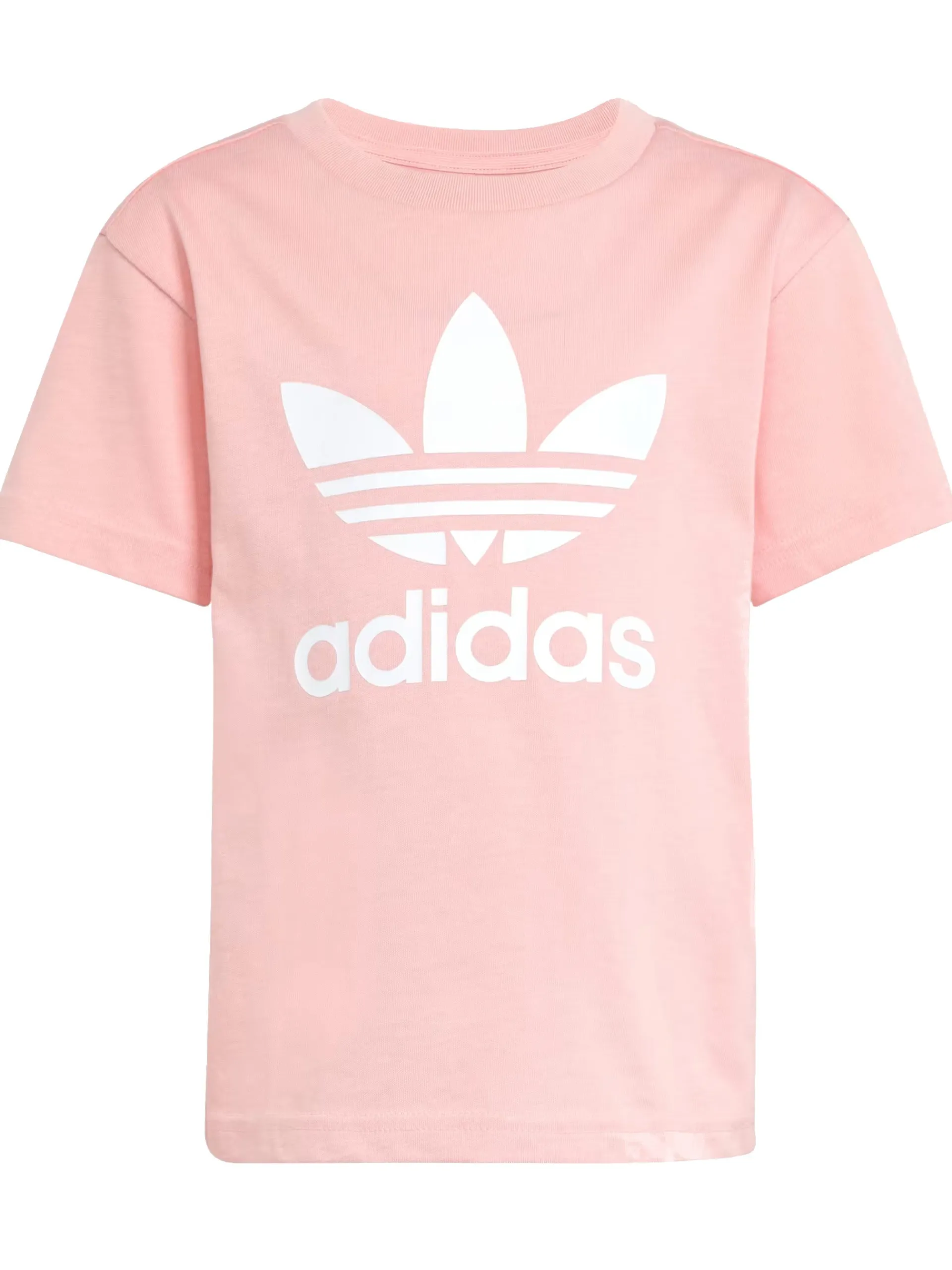 ADIDAS ORIGINALS Completi*Tuta Adidas rosa da bambina maxi logo Originals JC9158
