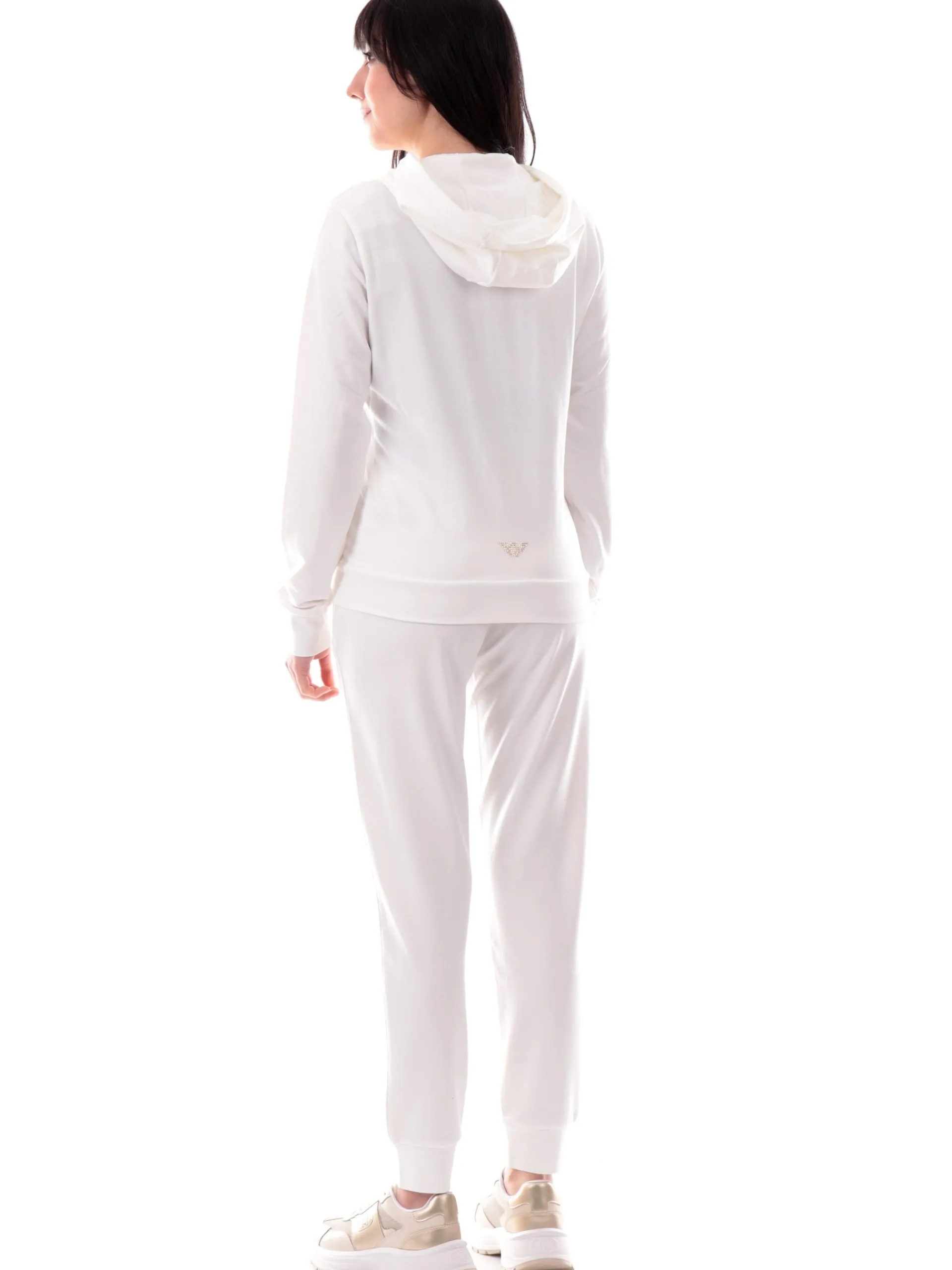 EMPORIO ARMANI 7 Tute*Tuta EA7 Emporio Armani bianca da donna Gym 8NTV51TJ9RZ U0005
