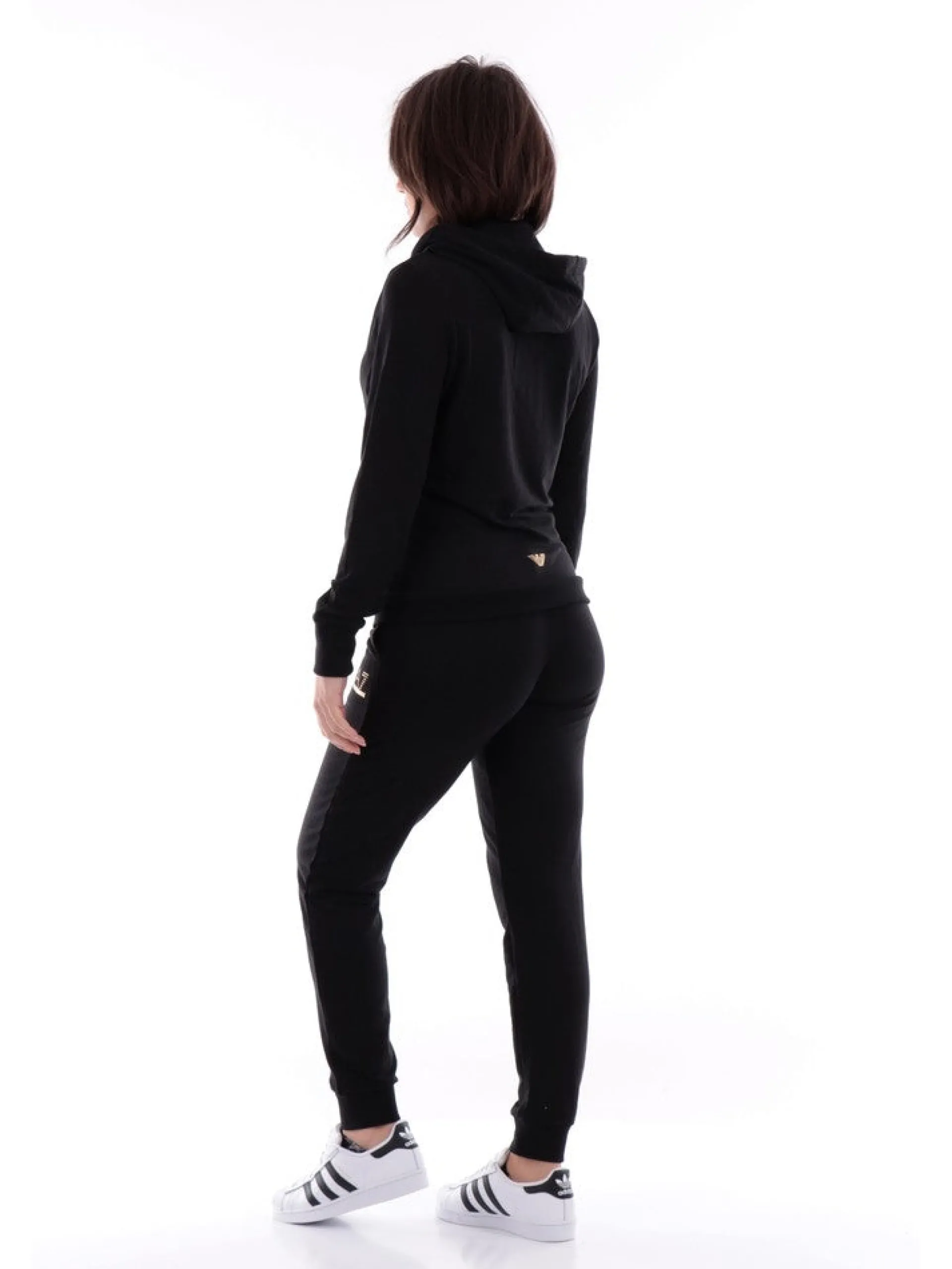 EMPORIO ARMANI 7 Tute*Tuta EA7 Emporio Armani nera da donna 8NTV51TJ9RZ