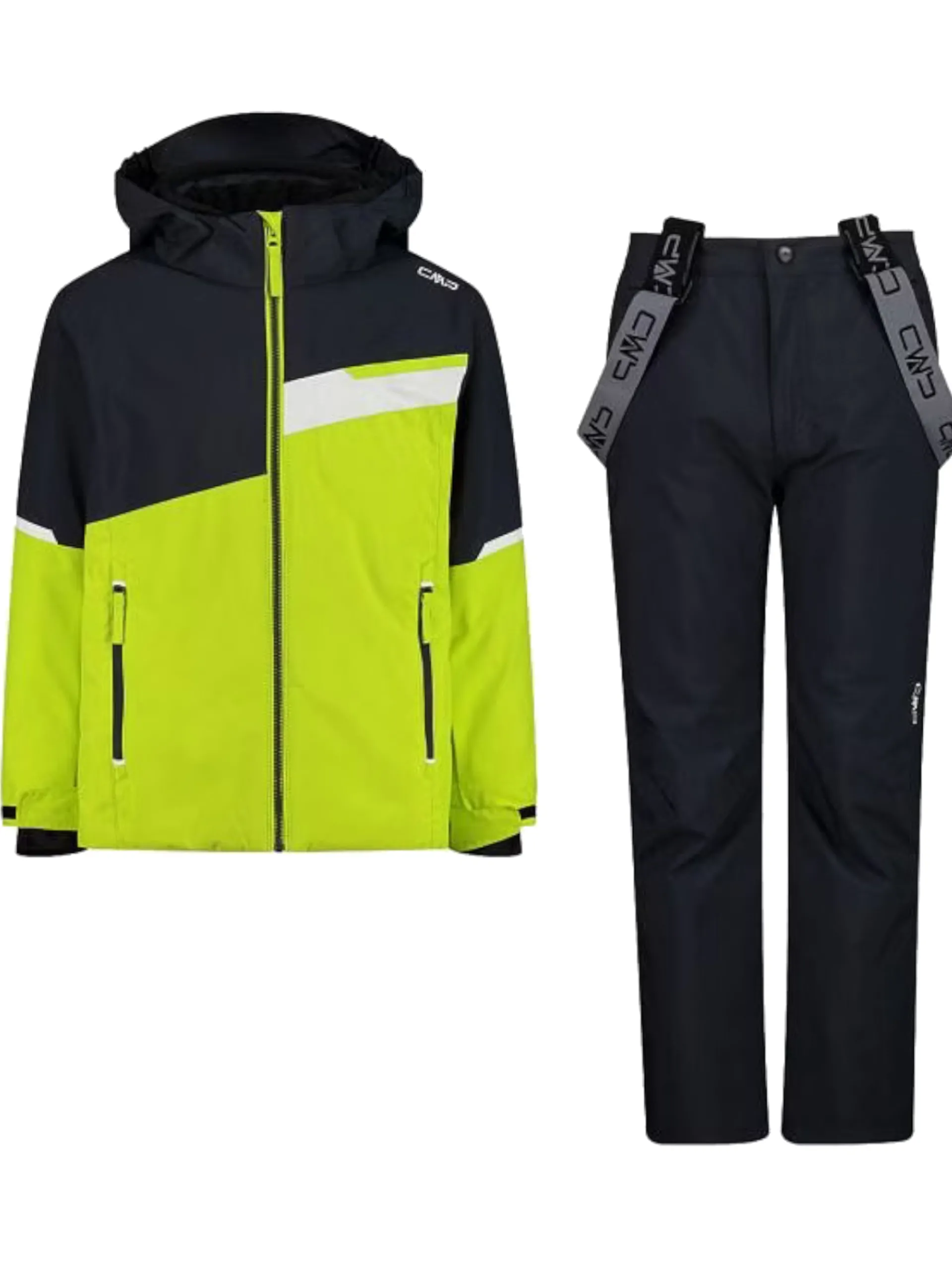 CMP Abbigliamento*Tuta sci blu e verde da bambino 34W4944