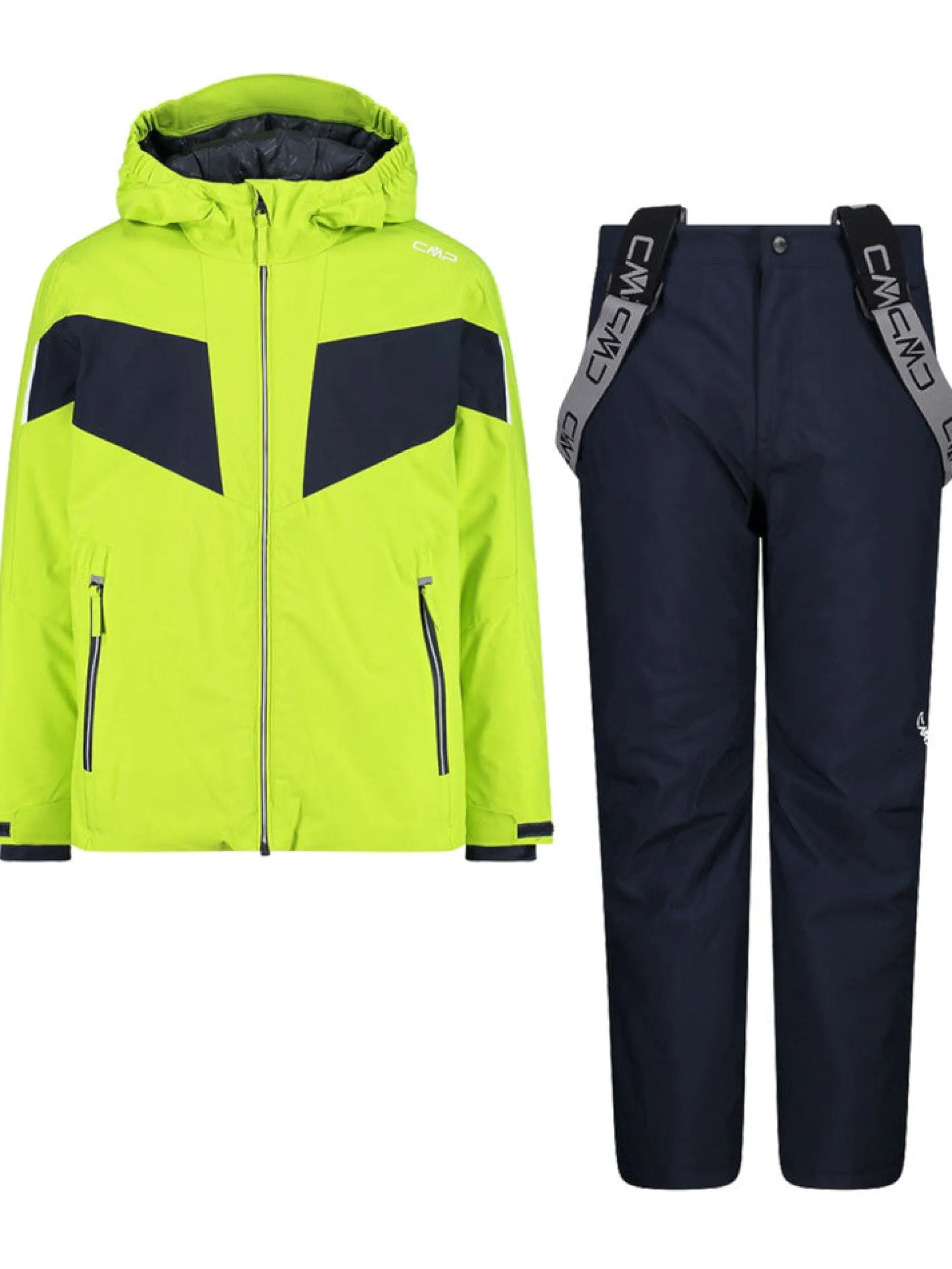 CMP Abbigliamento*Tuta sci verde e blu da bambino 33W0024