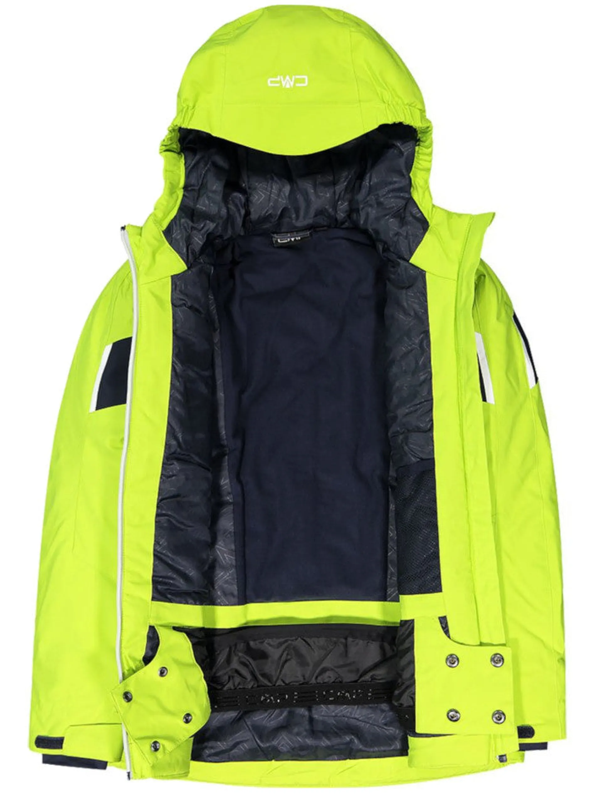 CMP Abbigliamento*Tuta sci verde e blu da bambino 33W0024