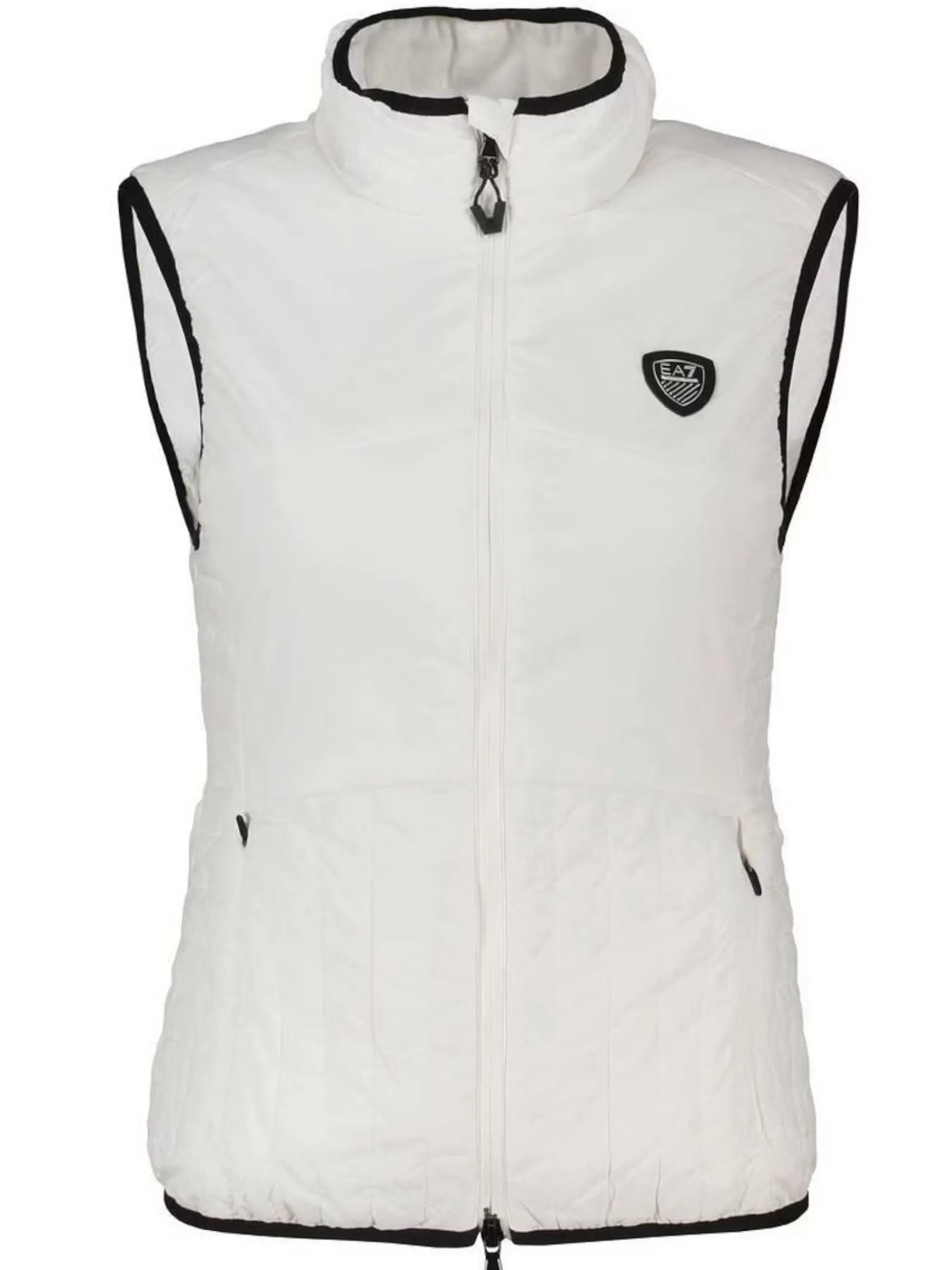 EMPORIO ARMANI 7 Abbigliamento*Tuta sci Emporio Armani nera da donna con gilet bianco rimovibile 6DTV01TN8HZ