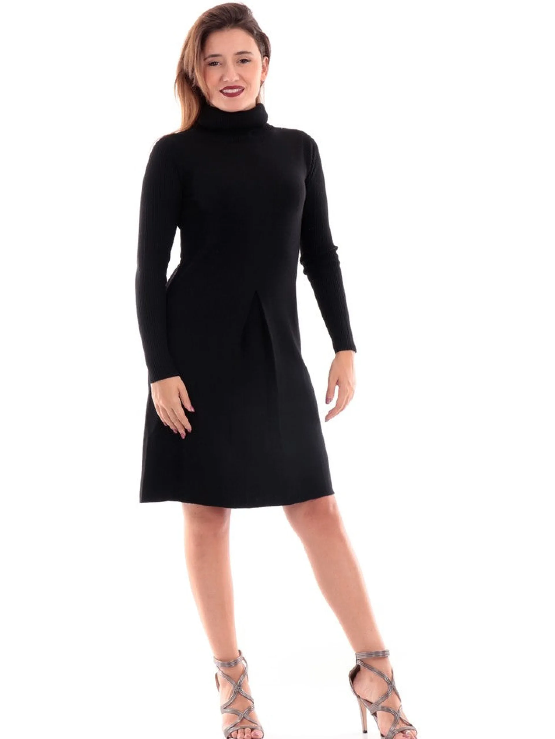 ANIS Vestiti*Vestito nero da donna Lupetto 2351375