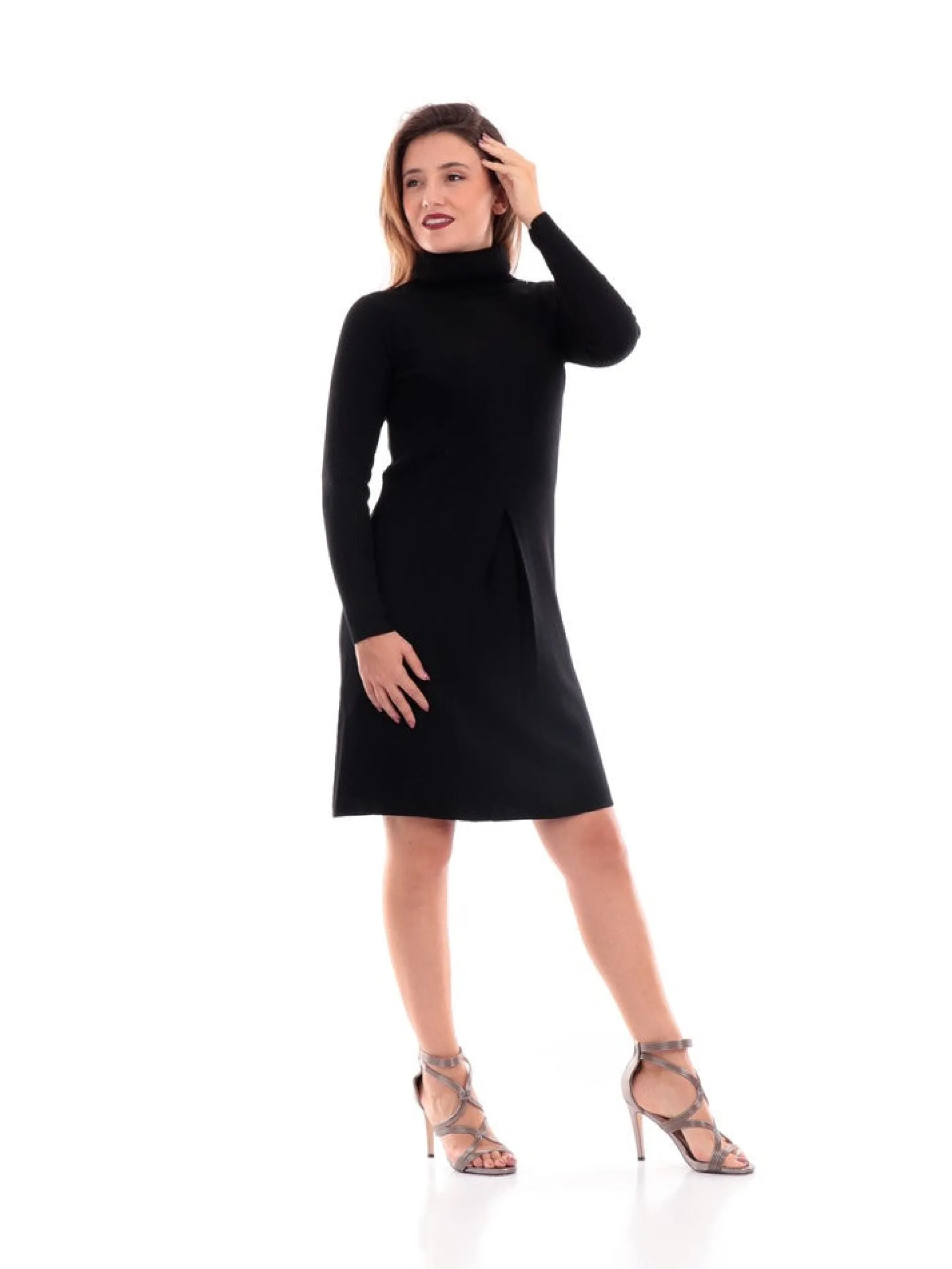 ANIS Vestiti*Vestito nero da donna Lupetto 2351375