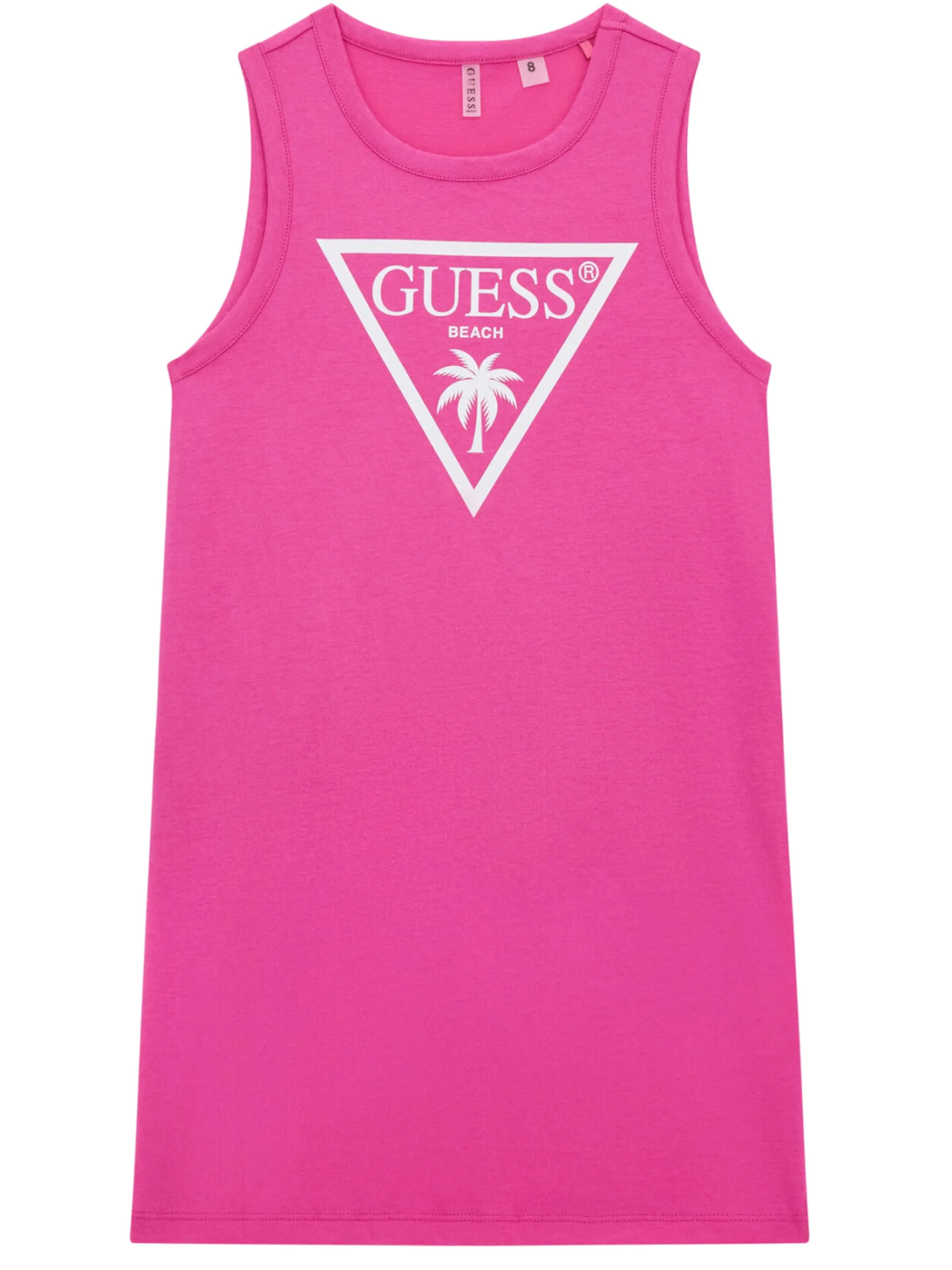 GUESS Vestiti*Vestito fucsia da bambina maxi logo J4GK35JA914