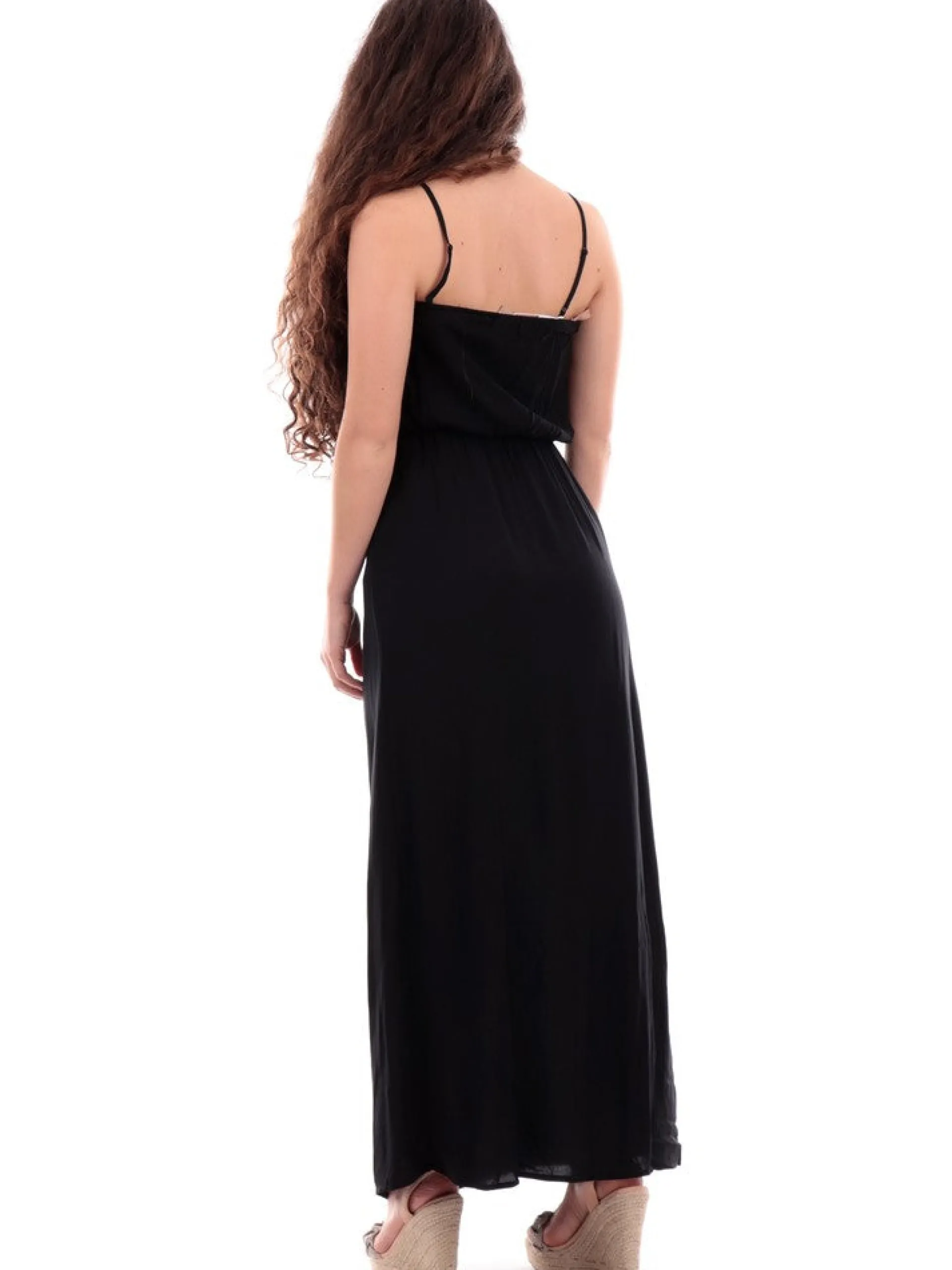 ONLY Vestiti*Vestito lungo nero da donna 15222216