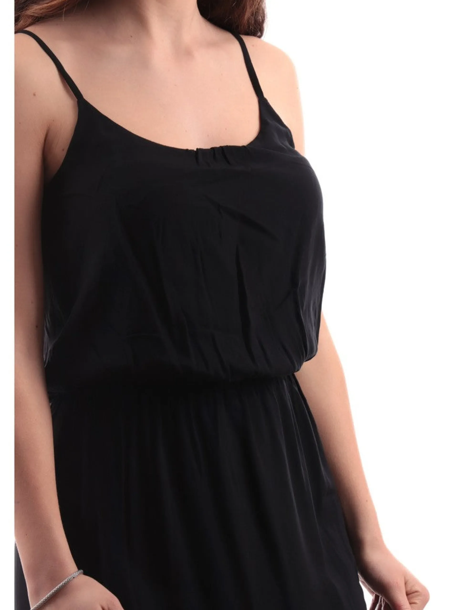 ONLY Vestiti*Vestito lungo nero da donna 15222216