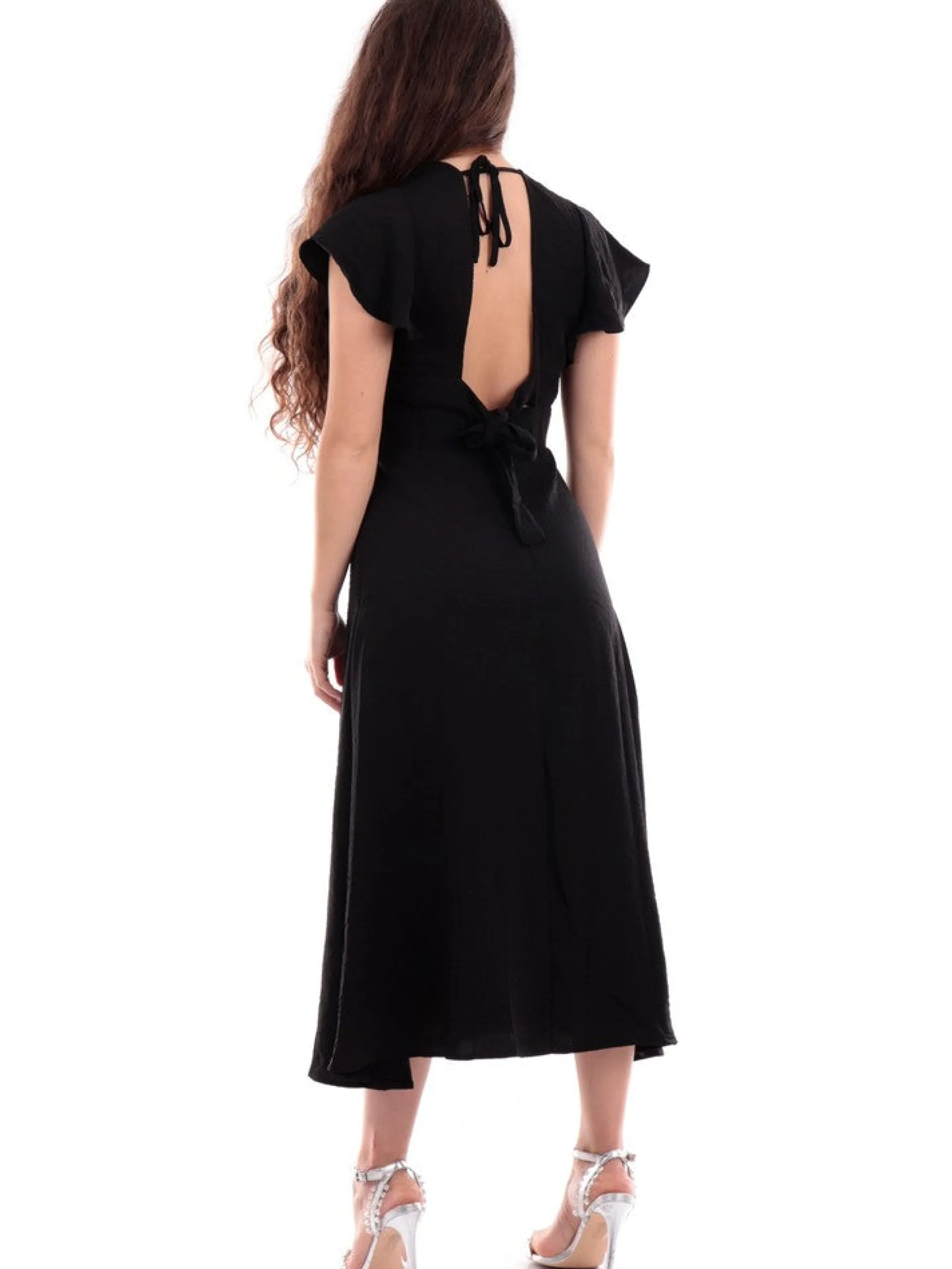 MOLLYBRACKEN Vestiti*Vestito Molly Bracken nero da donna LA1519CP