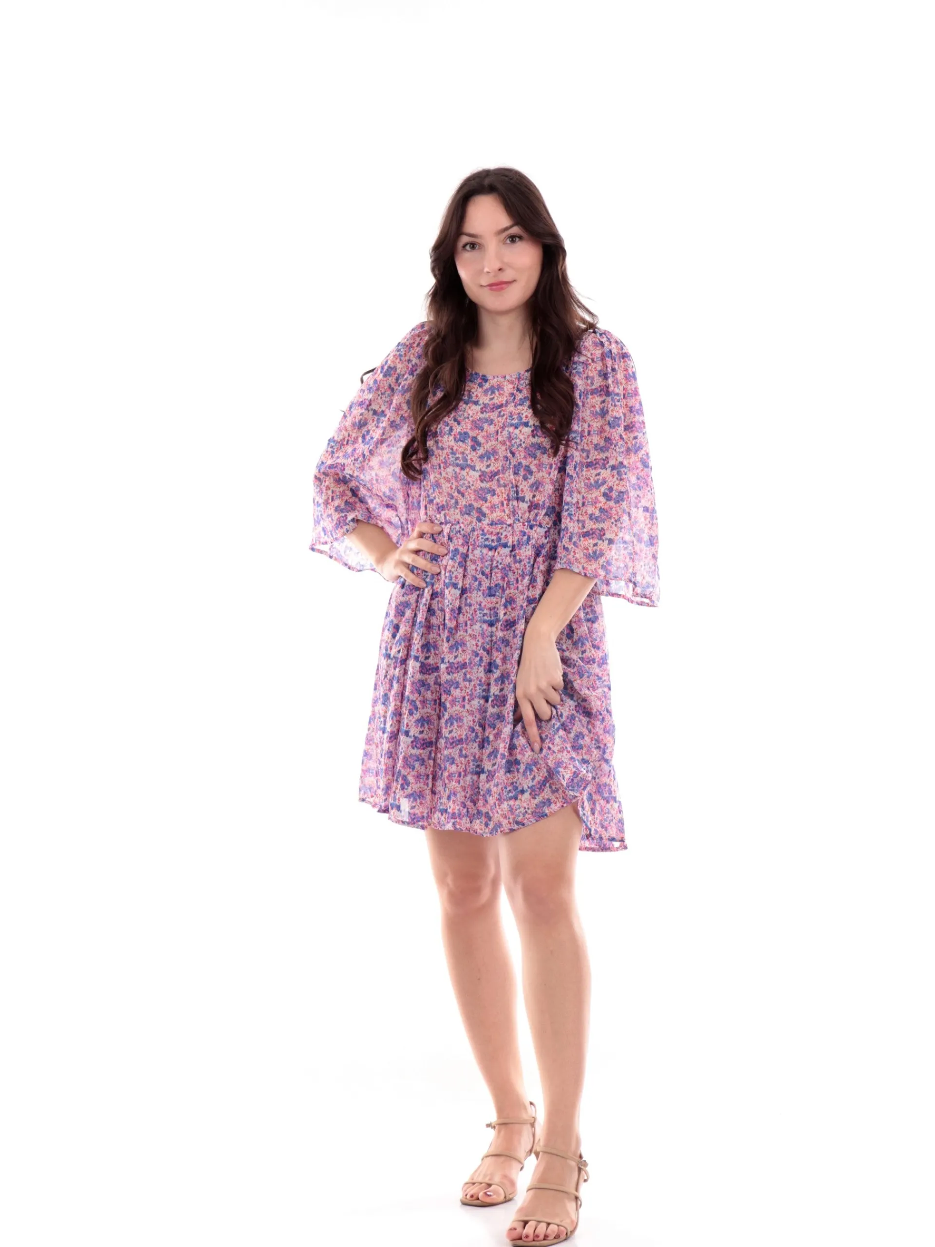 MOLLYBRACKEN Vestiti*Vestito Molly Bracken rosa da donna Woven Dress TR167BE