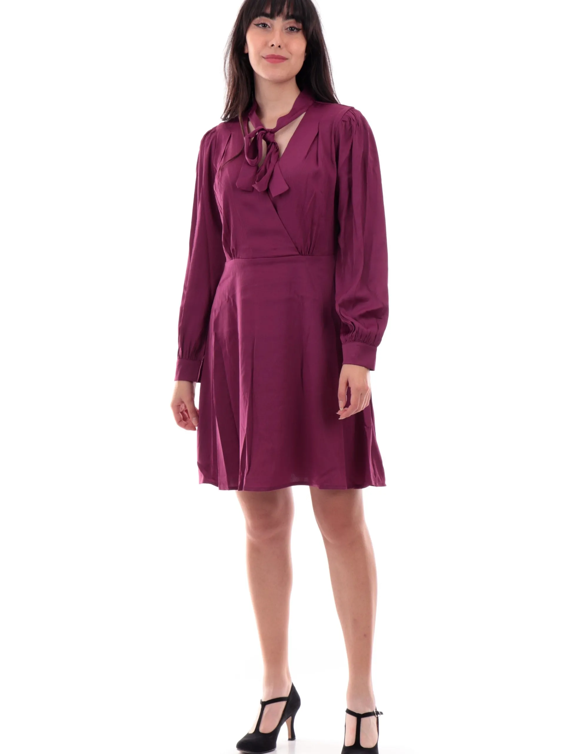 MOLLYBRACKEN Vestiti*Vestito Molly Bracken Viola da donna Woven T1883CN