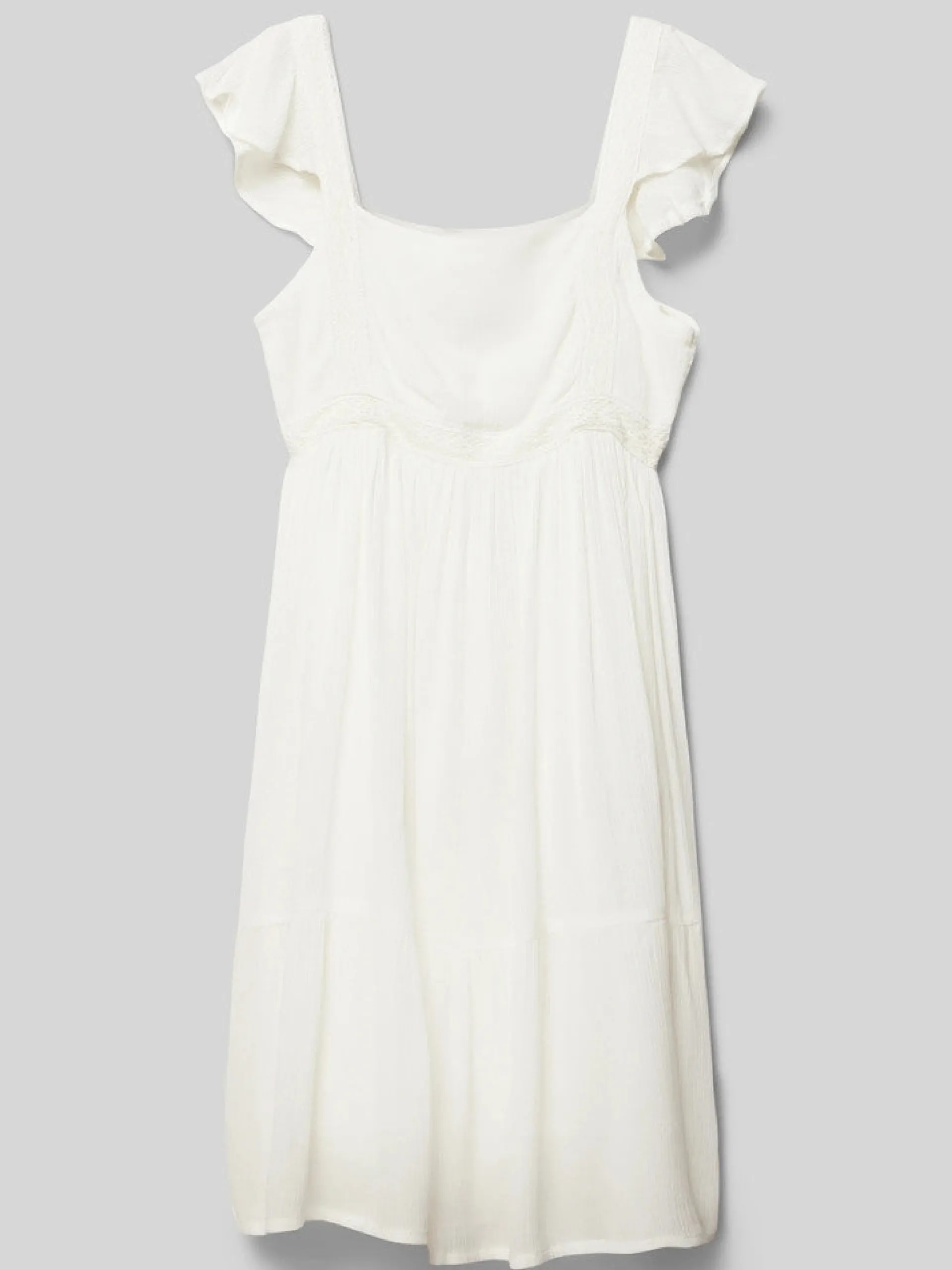 ONLY Vestiti*Vestito Bianco da bambina con bretelle 15320455