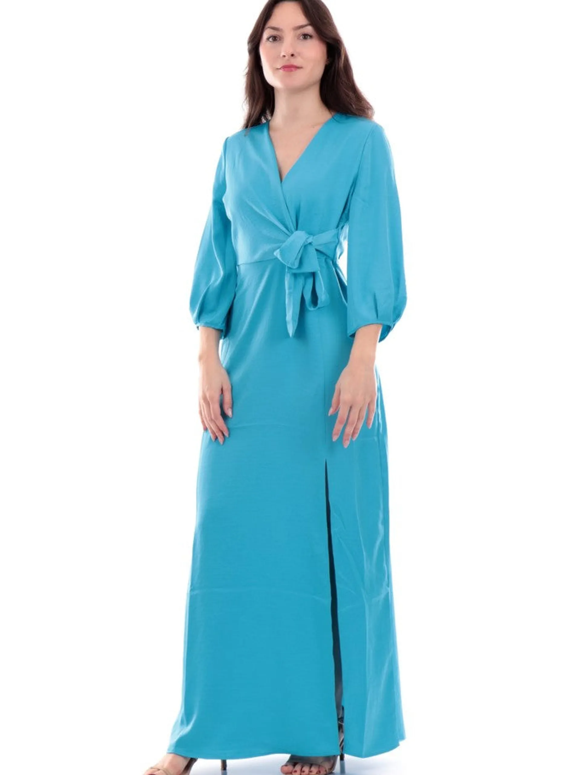 ONLY Vestiti*Vestito celeste da donna Maxi Dress Wvn 15292597