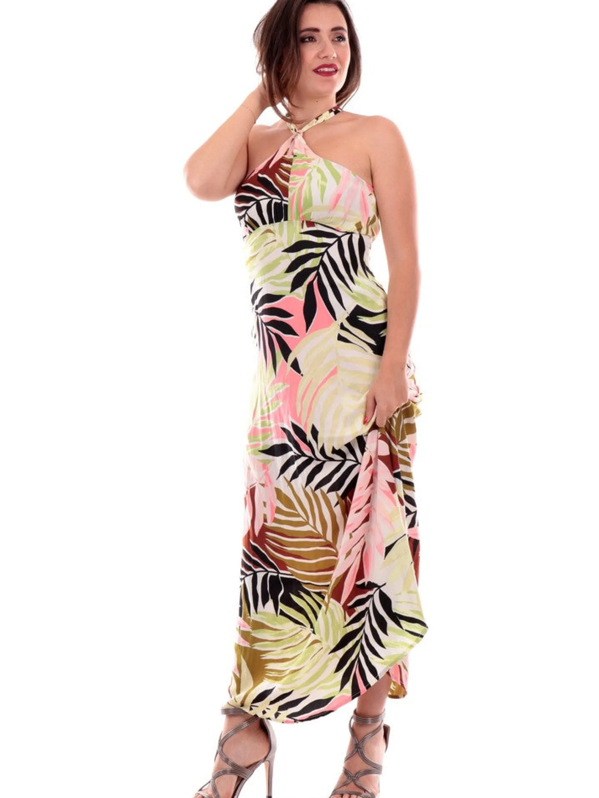 ONLY Vestiti*Vestito spalle scoperte da donna floreale 15318866