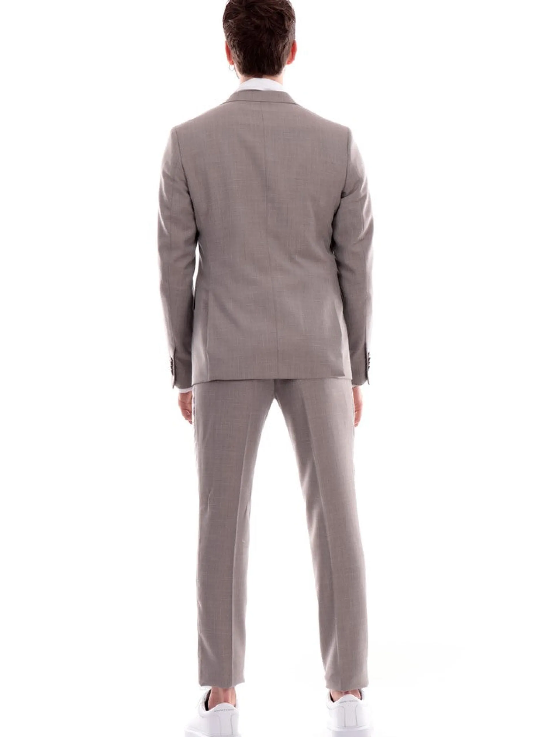 ALDO MARIA TESTA Completi*Vestito uomo completo grigio da uomo Drop 7 AB600TR103